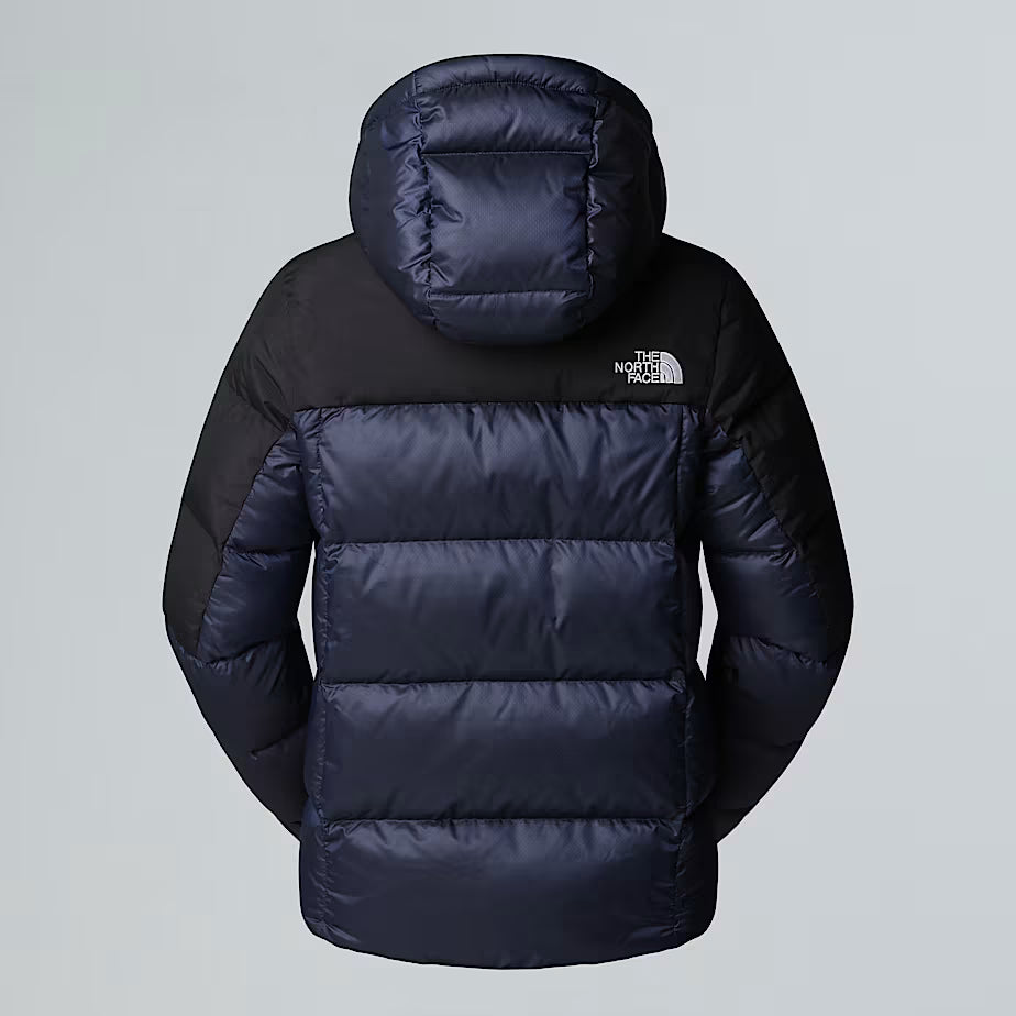 The North Face Casaco com Capuz Feminino Diablo Down 2.0 Azul Estate Preto Mesclado-TNF Preto