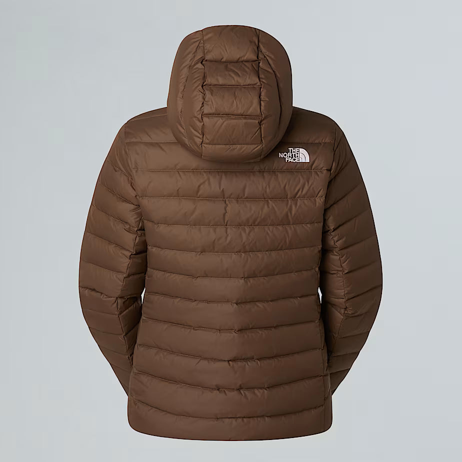The North Face Veste matelassée classique à capuche pour femme Marron Fumé