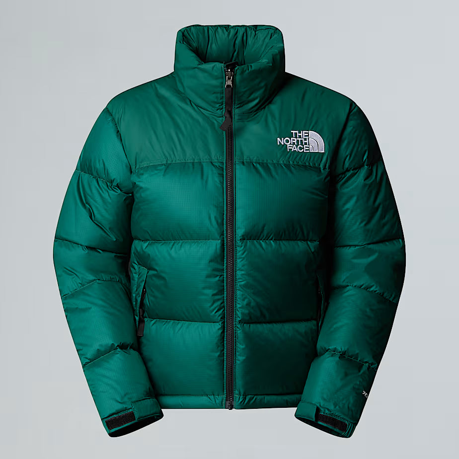 Женская куртка The North Face 1996 Retro Nuptse охотничий зелёный