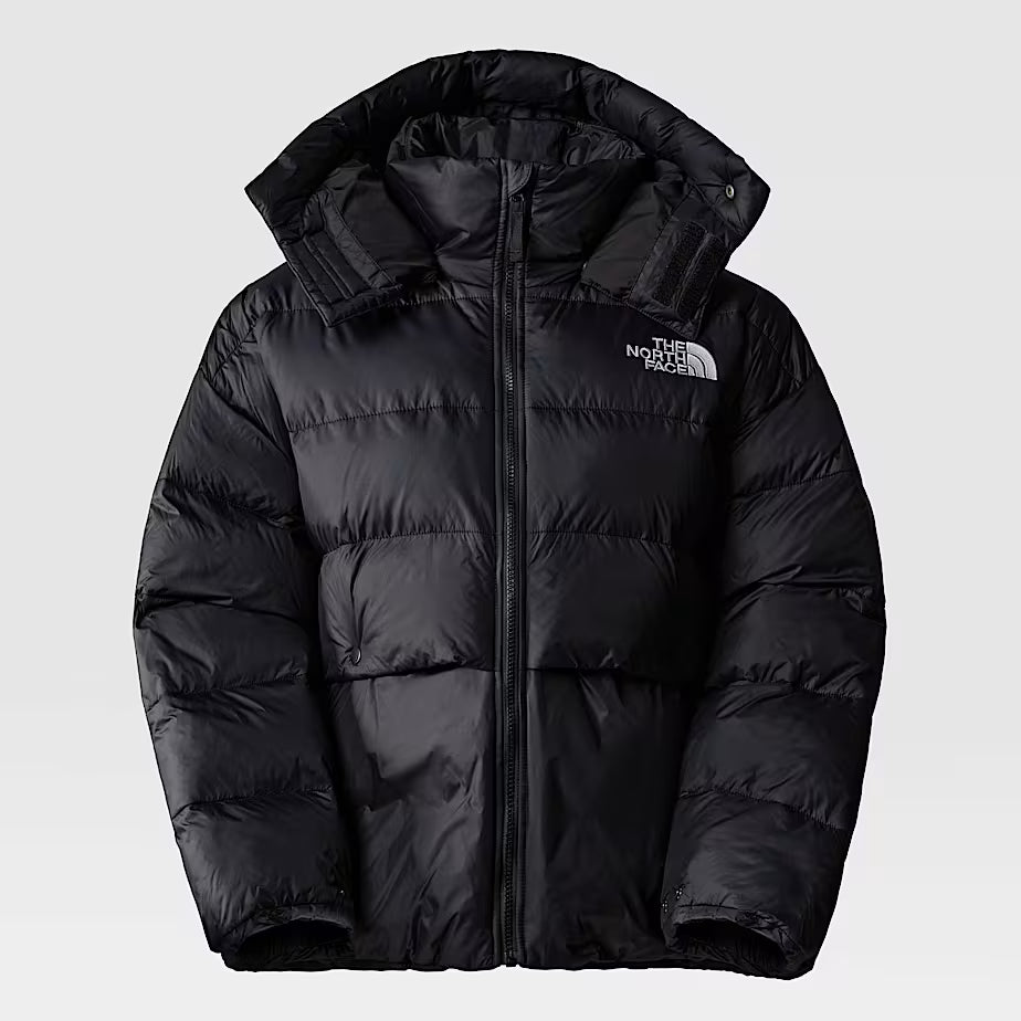 The North Face Damen Acamarachi Übergroße Kurze Steppjacke TNF Schwarz