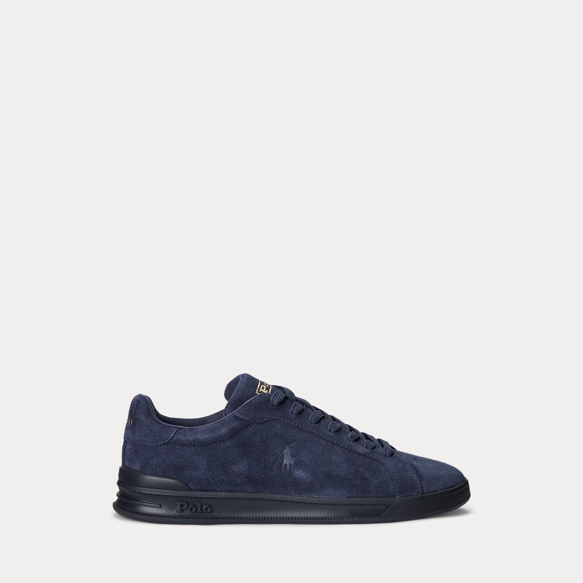 Ralph Lauren Women's Heritage Court II Suede Trainer