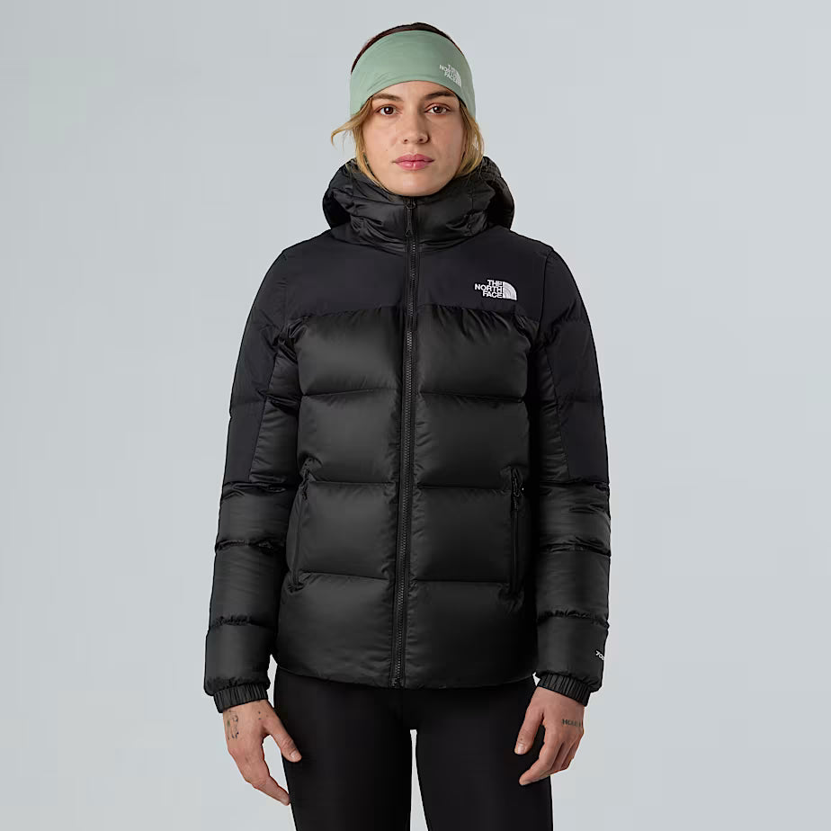 Veste à capuche matelassée Diablo Down 2.0 pour femme The North Face, noir chiné TNF - noir TNF
