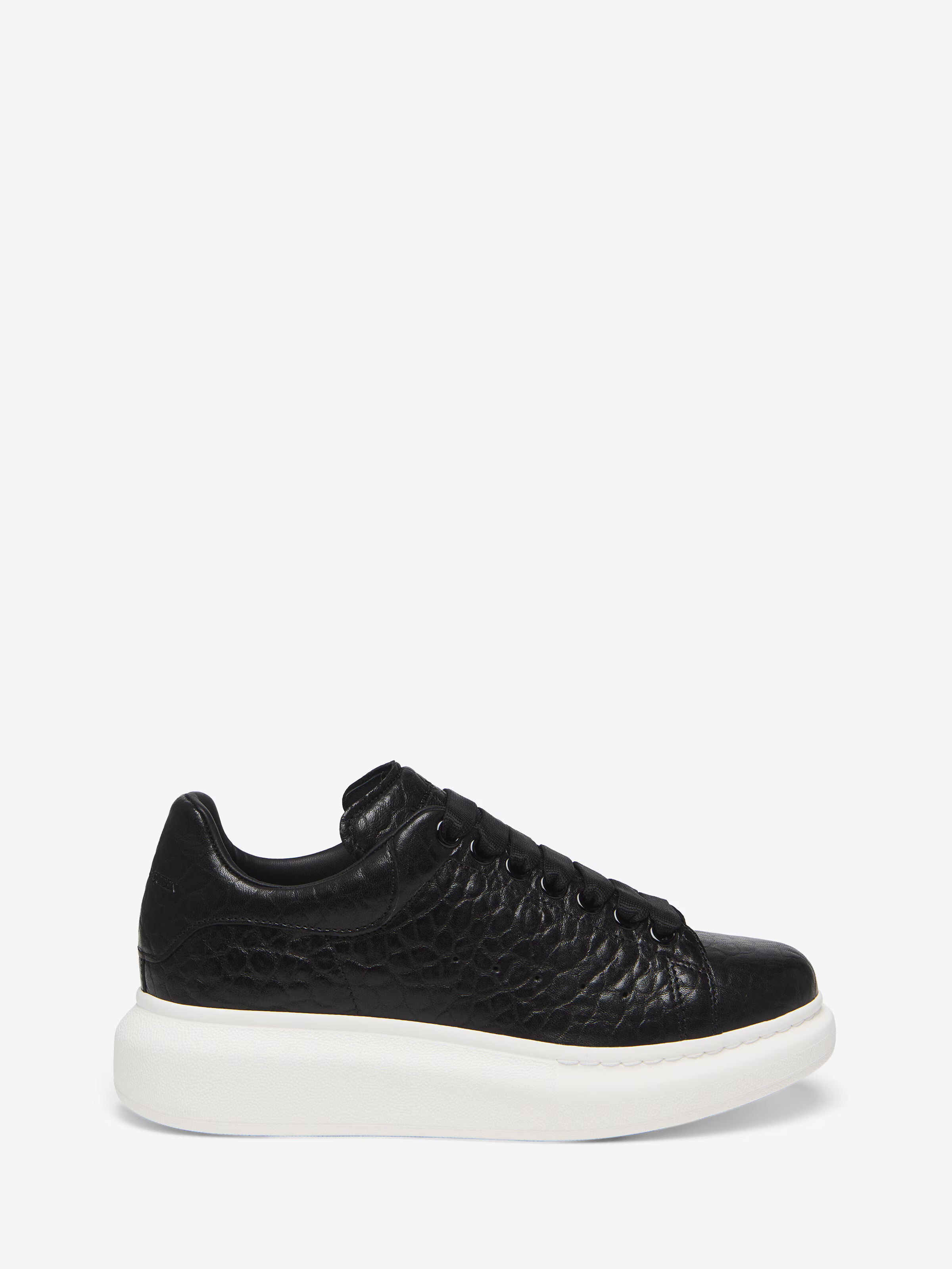 Alexander McQueen Dames Oversized Sneaker in Zwart