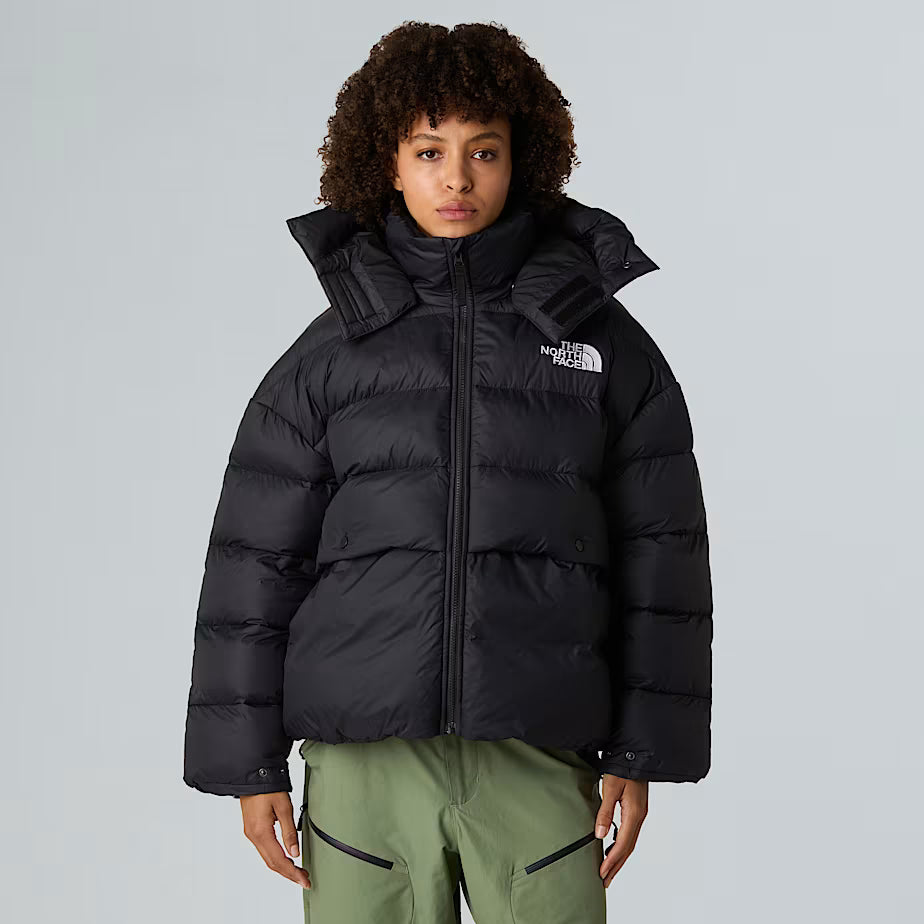The North Face Damen Acamarachi Übergroße Kurze Steppjacke TNF Schwarz