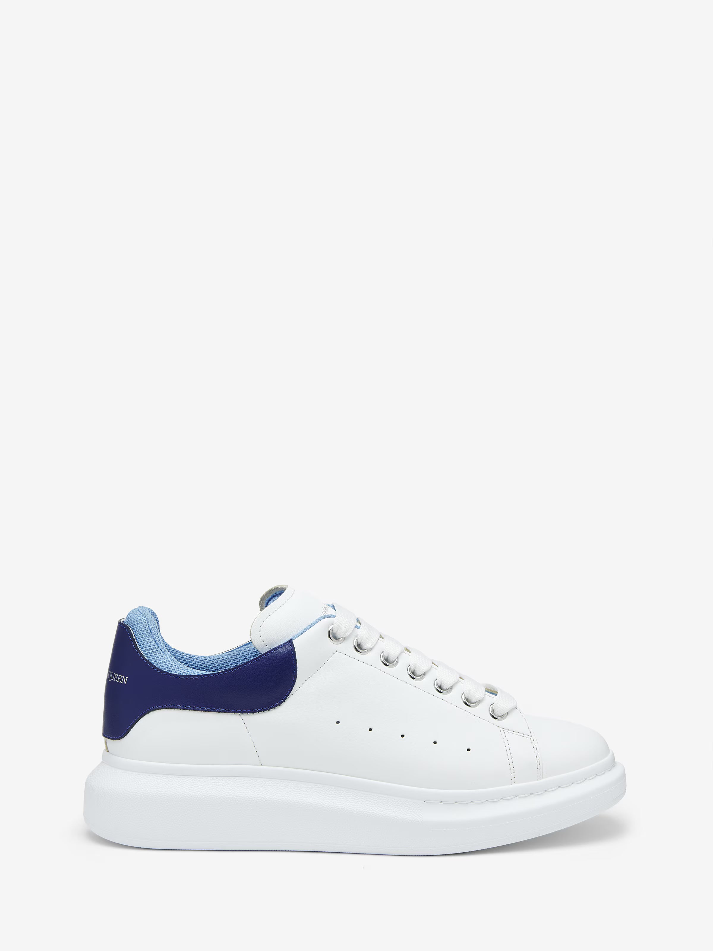 Men's Oversized Sneaker in White/Blue