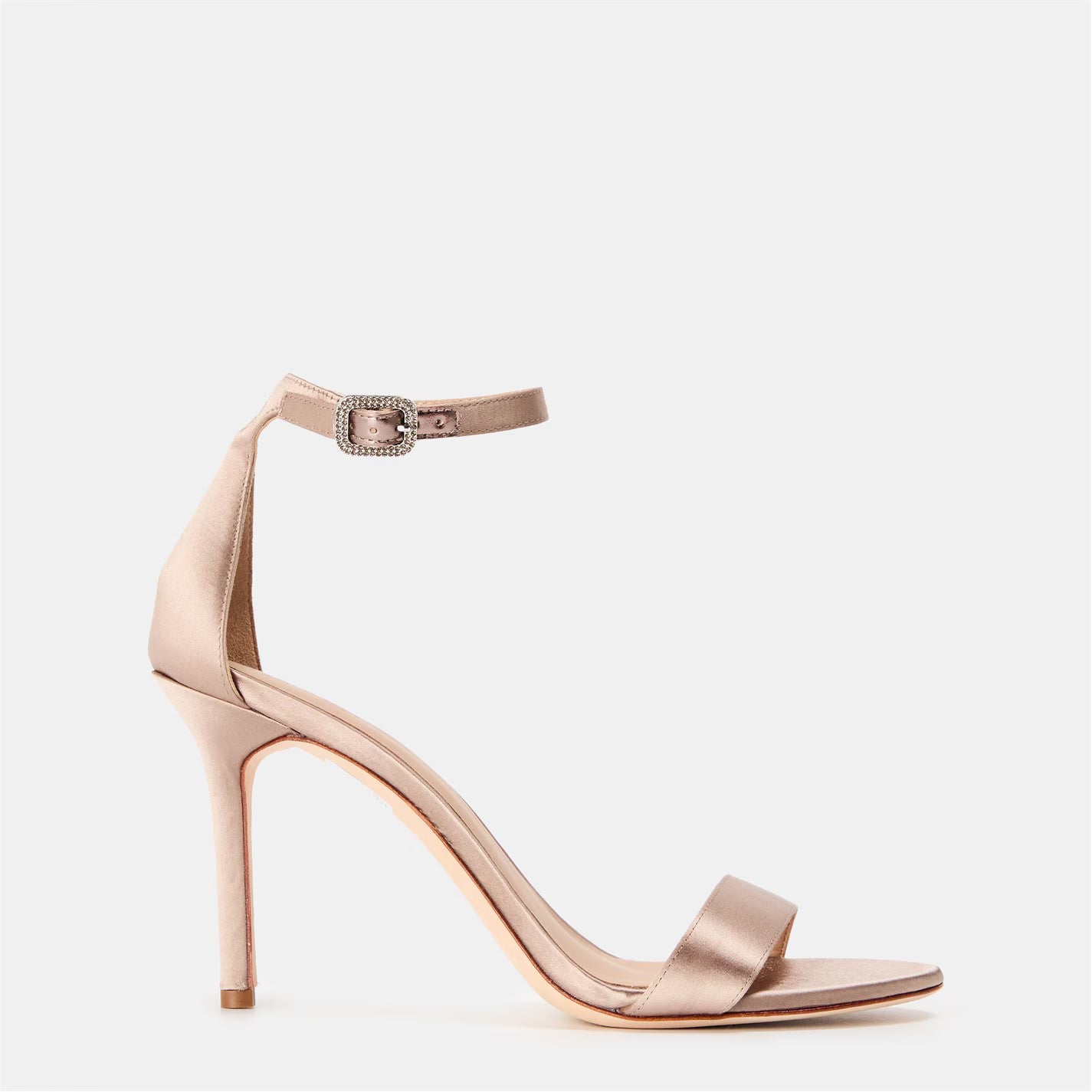 Dames Allie sandalen met hak van echt leer