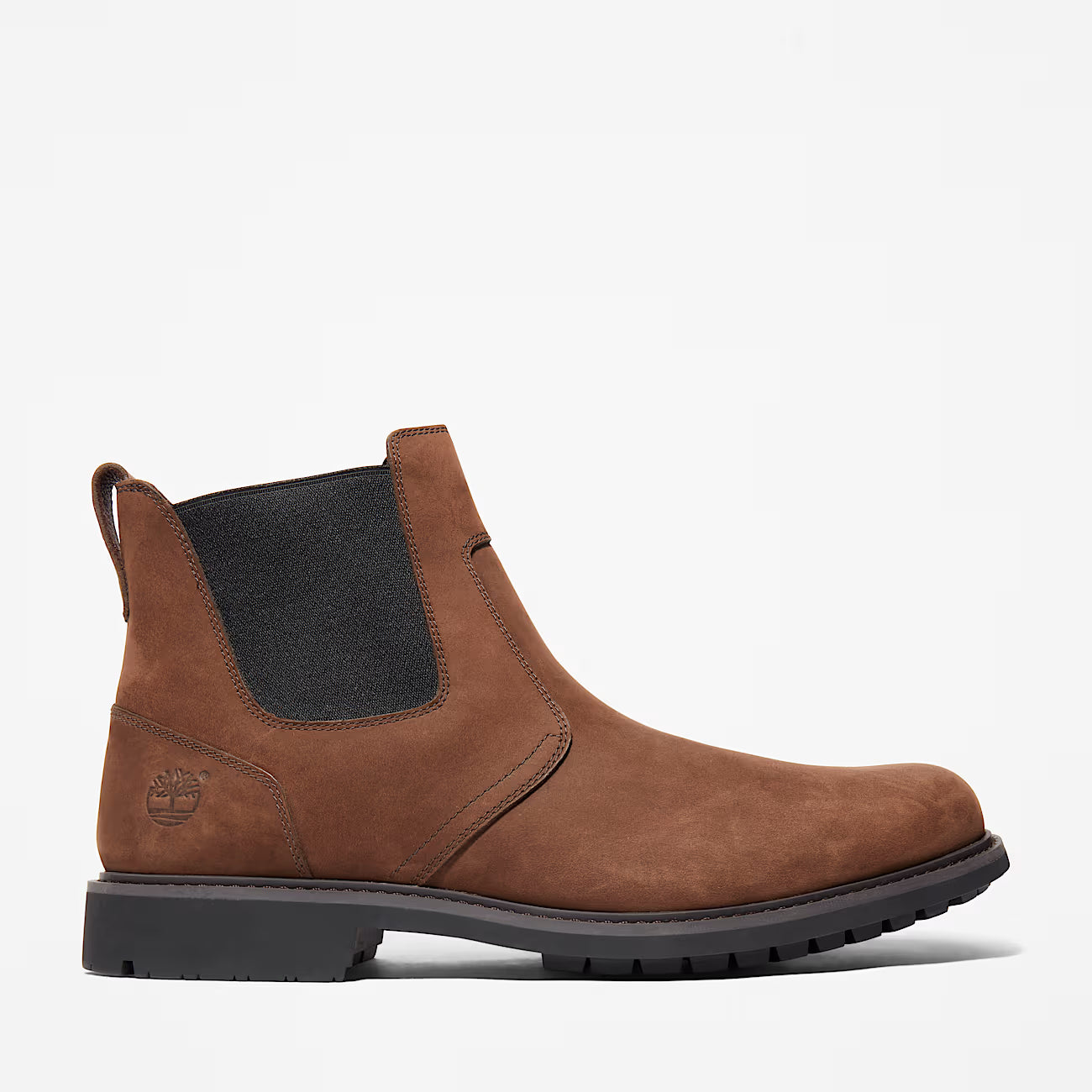 Botas Chelsea Timberland Stormbucks para hombre en marrón oscuro