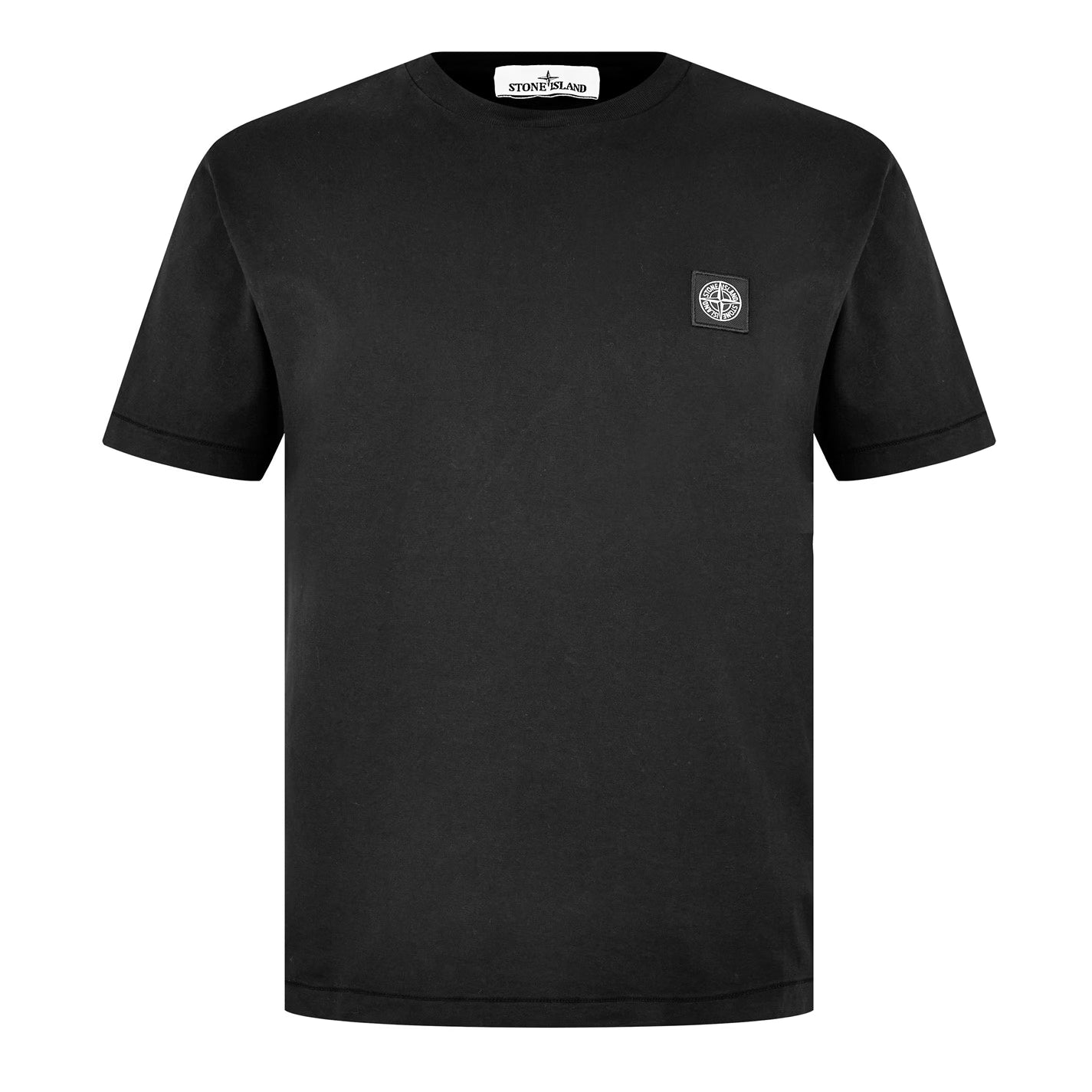 Men's Cotton Compass Logo Patch T-Shirt