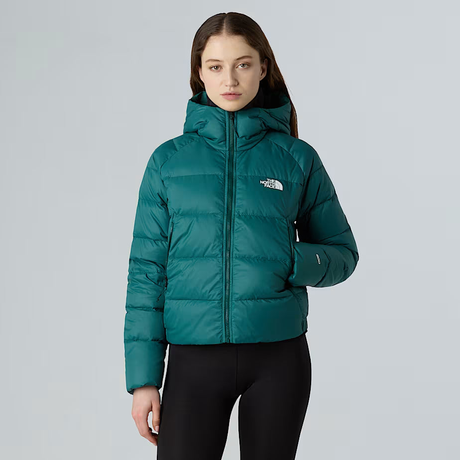 The North Face Dame Hyalite Dunjakke med Hætte Jægergrøn