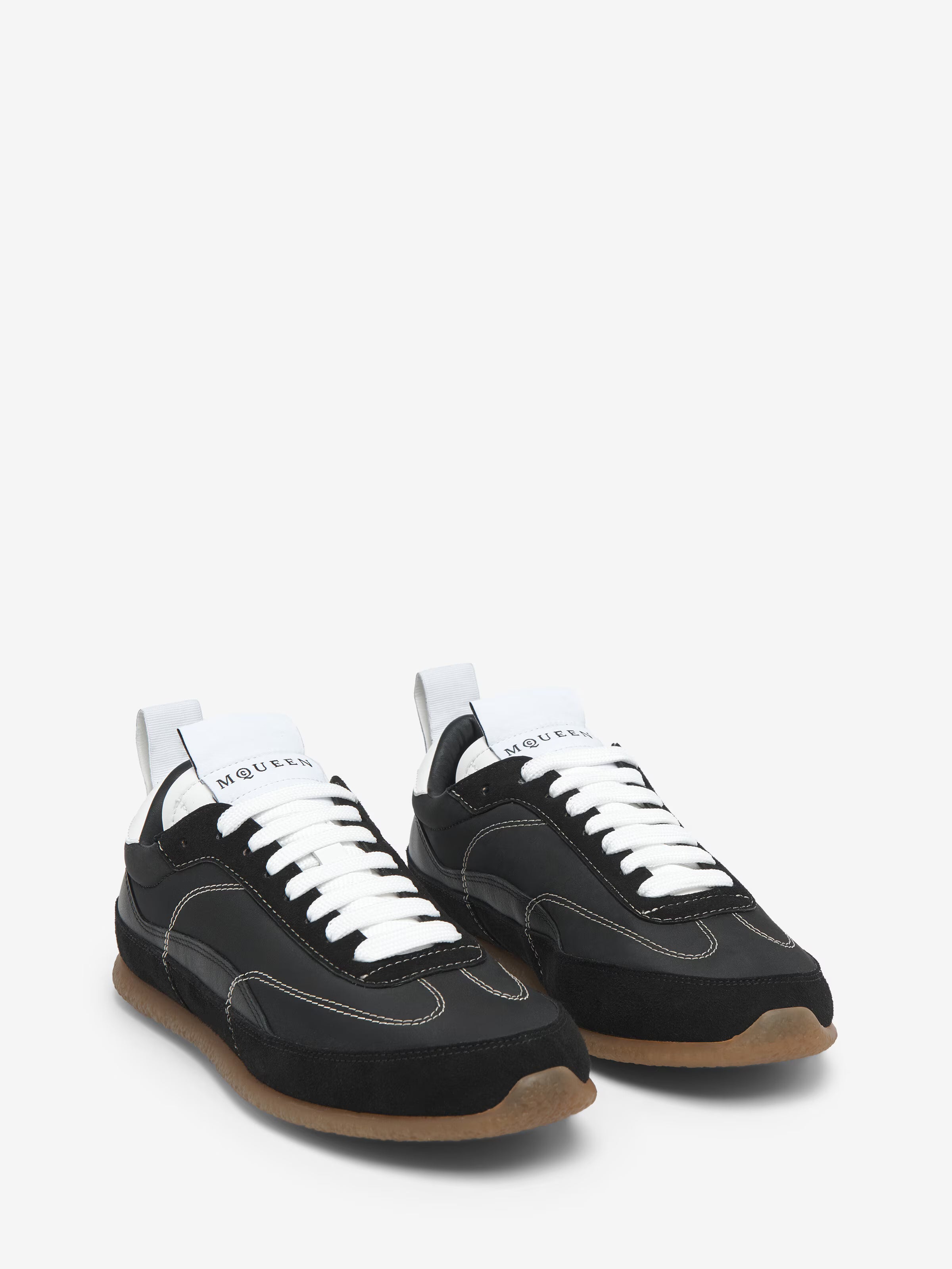 Men's EC1 Sneaker in Black/White