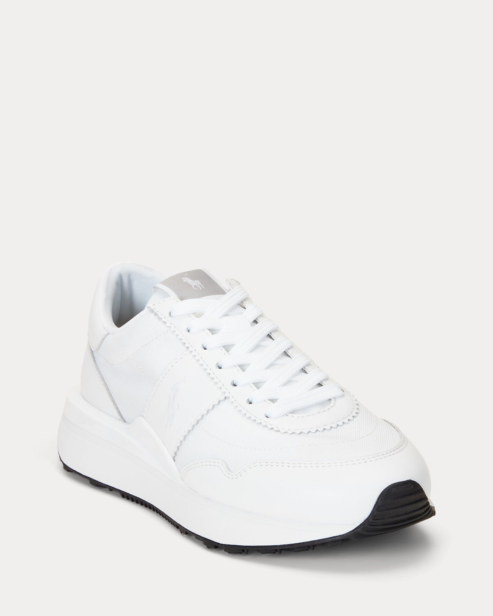 Dames Train 89 leren &amp; Oxford sneakers
