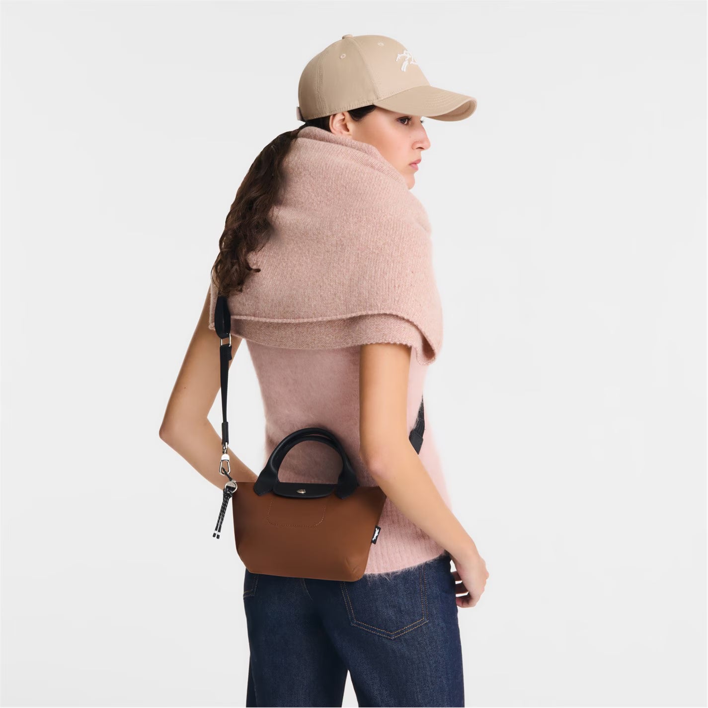 Bolso bandolera extrapequeño Longchamp Pliage Energy para mujer