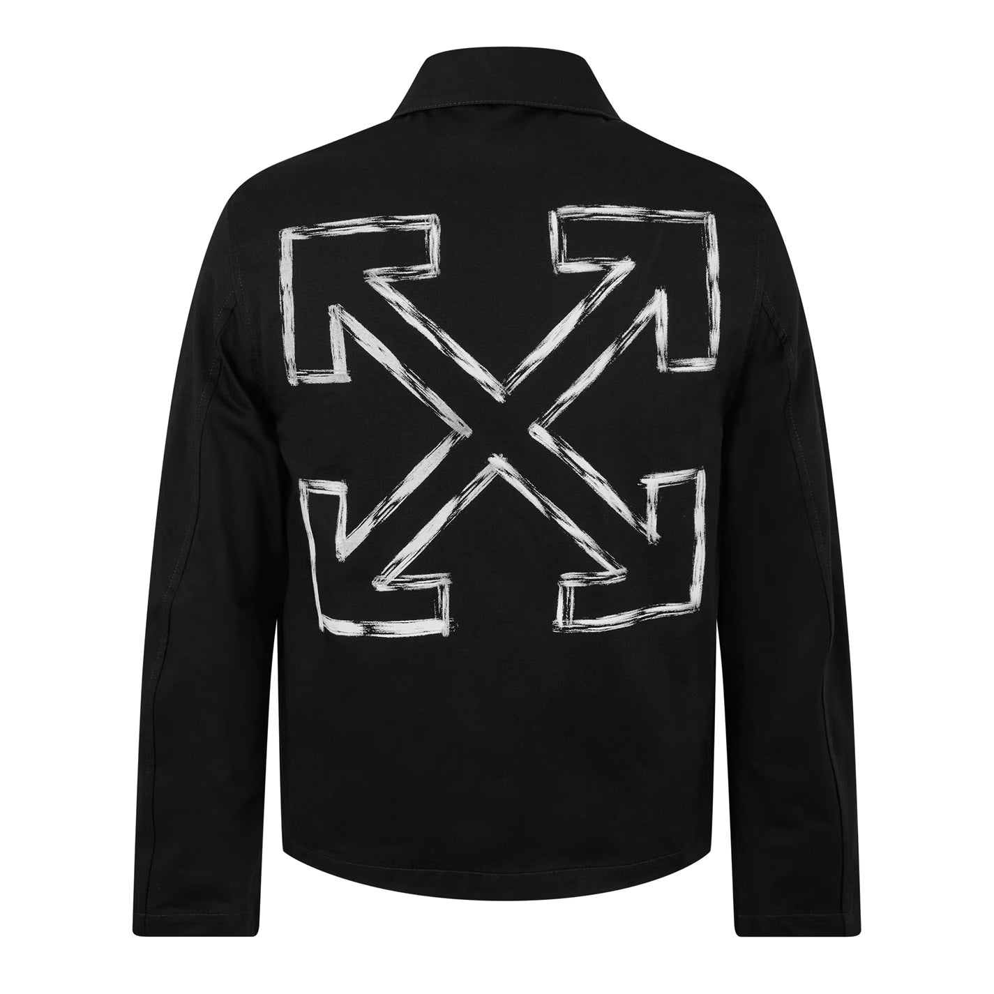 Men's Arrow Sleek Zip-Up Design Overshirt