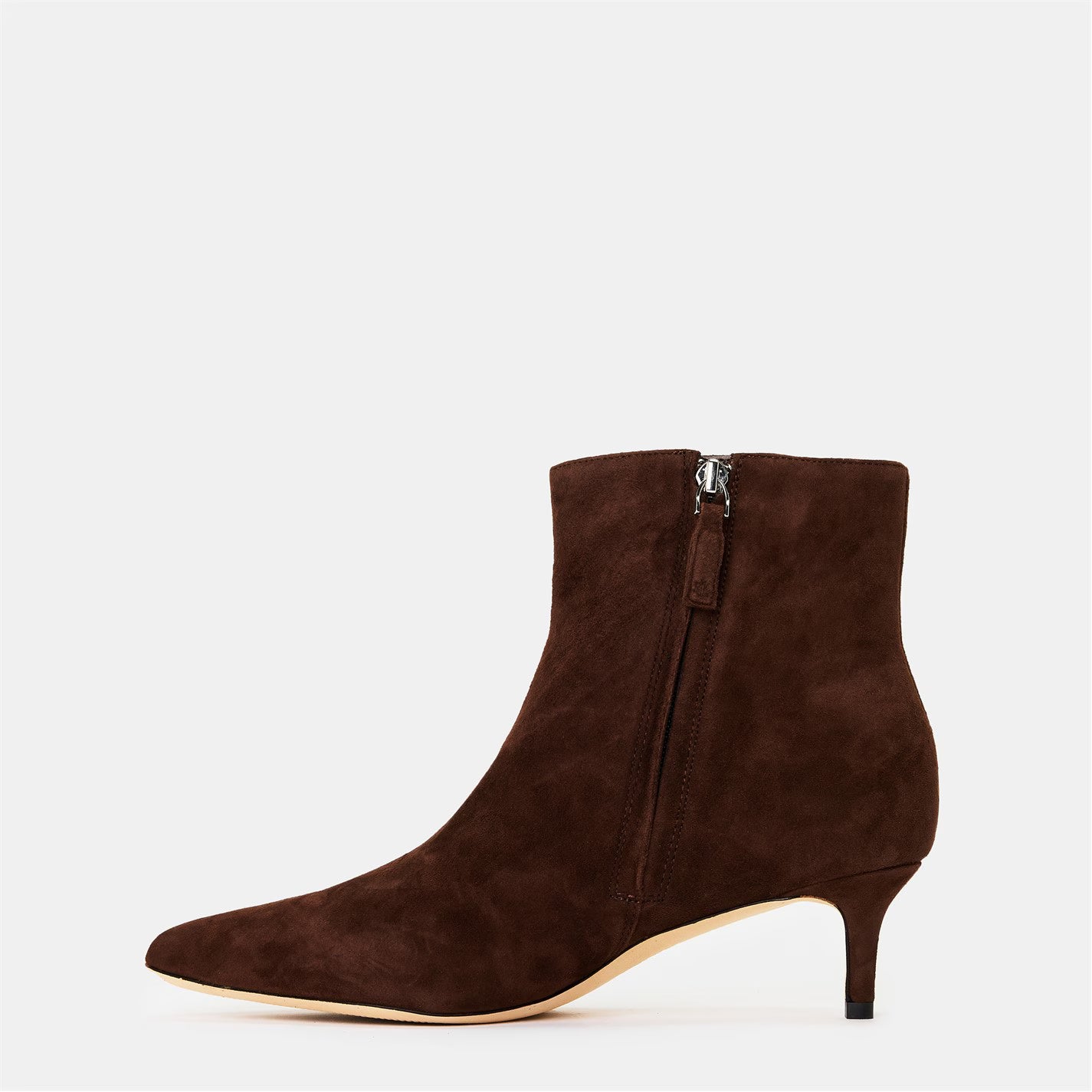 Bottes à talons en cuir véritable pour femmes Ralph Lauren