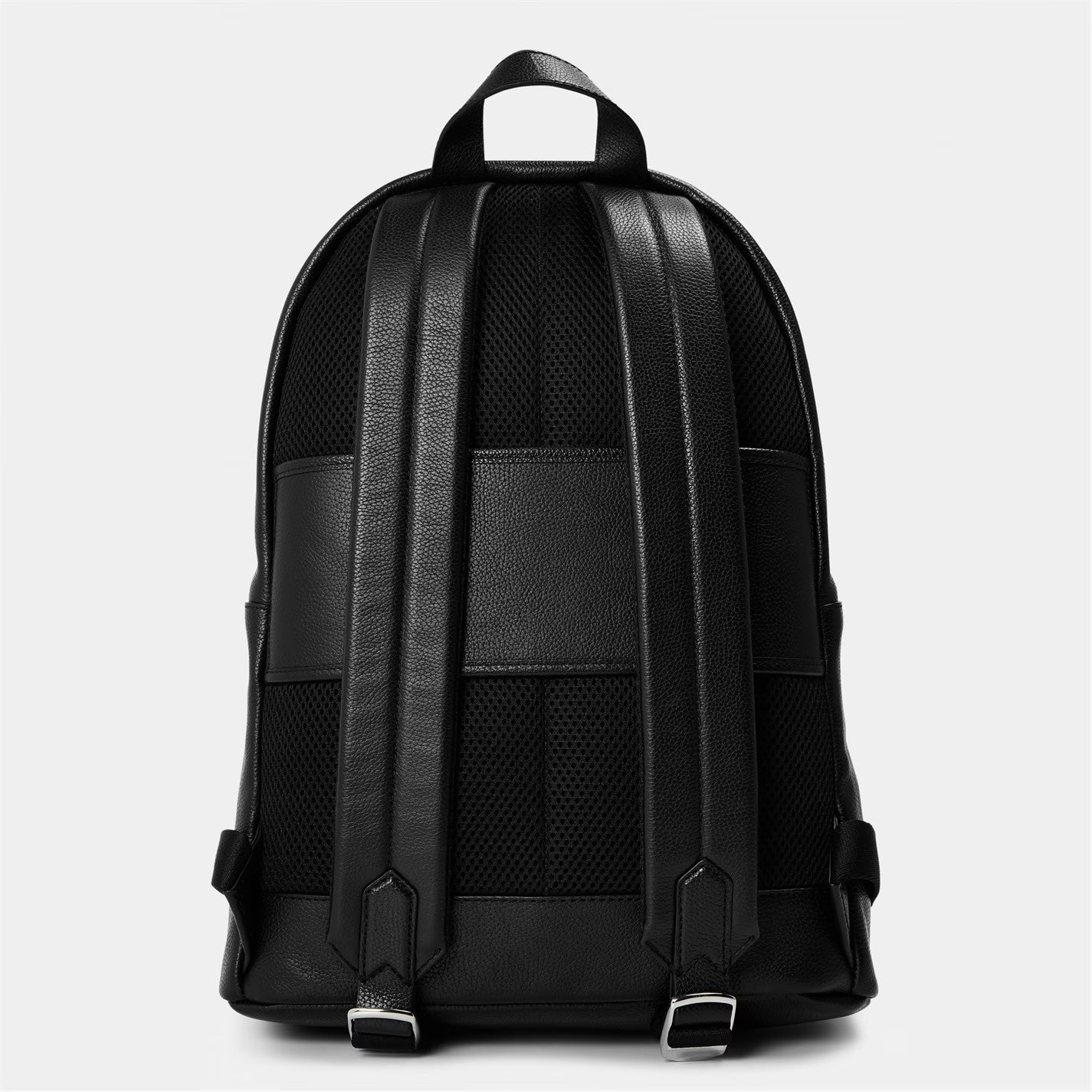 Men's Pebble Leather Dome Backpacks