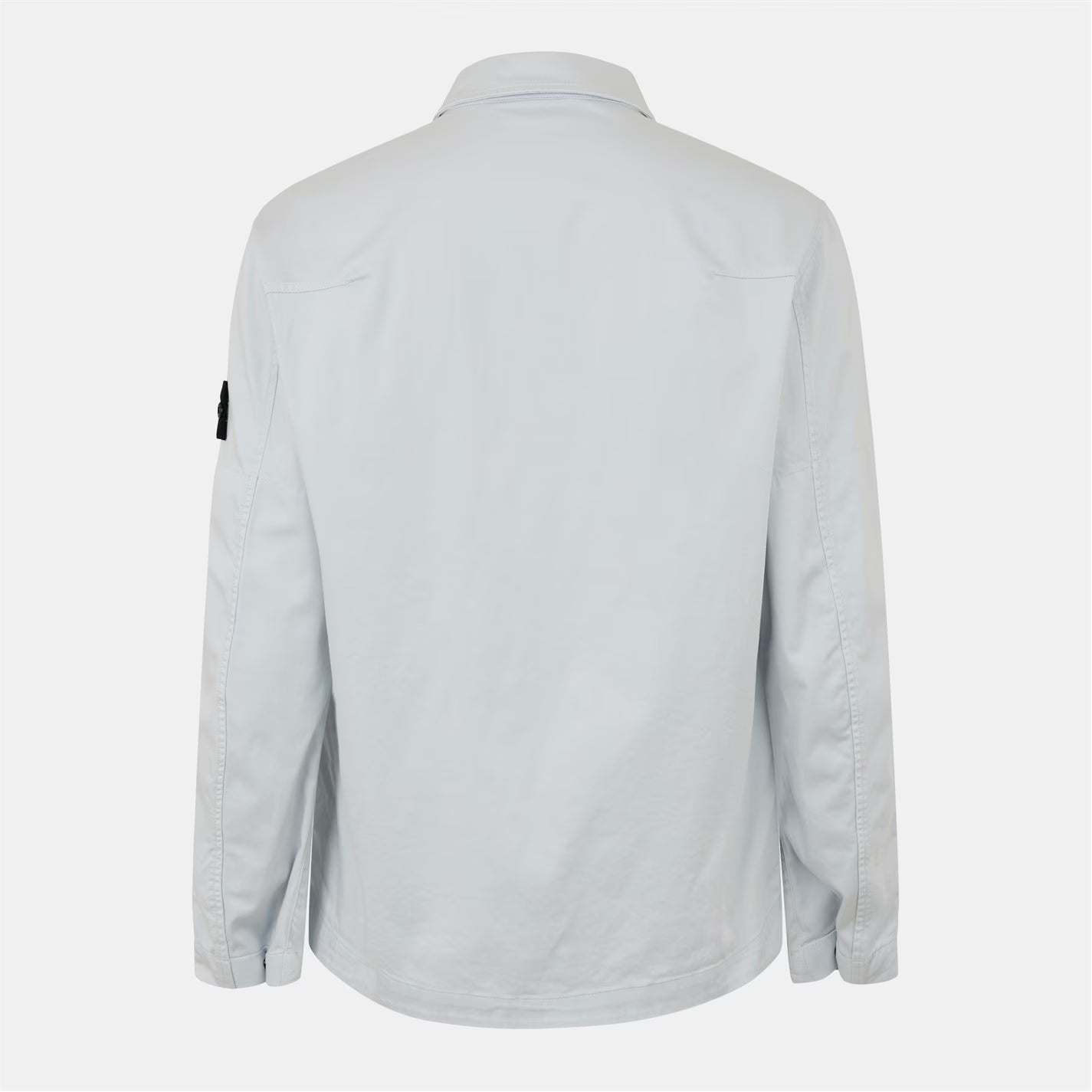 Sobrecamisa de algodón con cremallera Stone Island