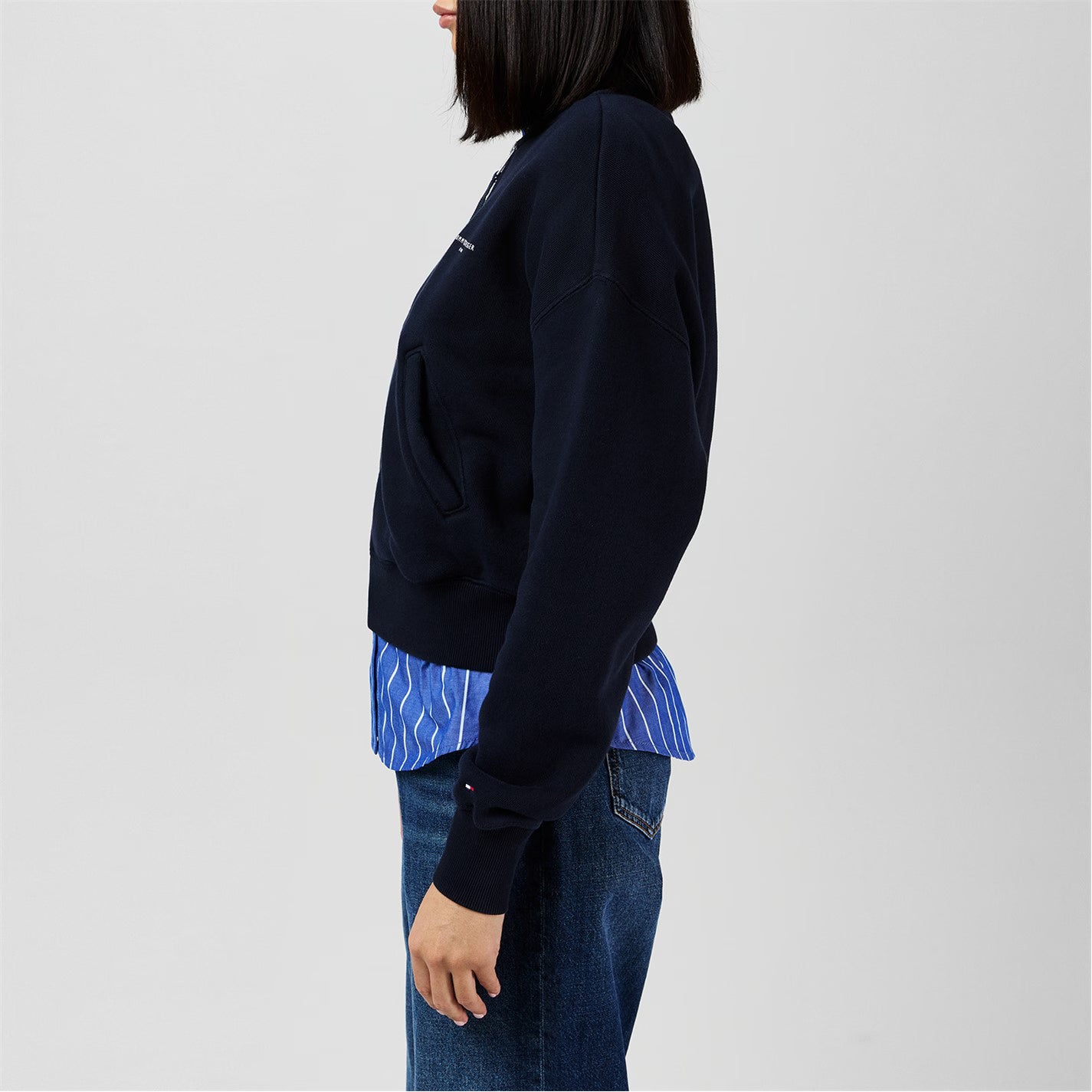 Chaqueta bomber corta mini Tommy Hilfiger