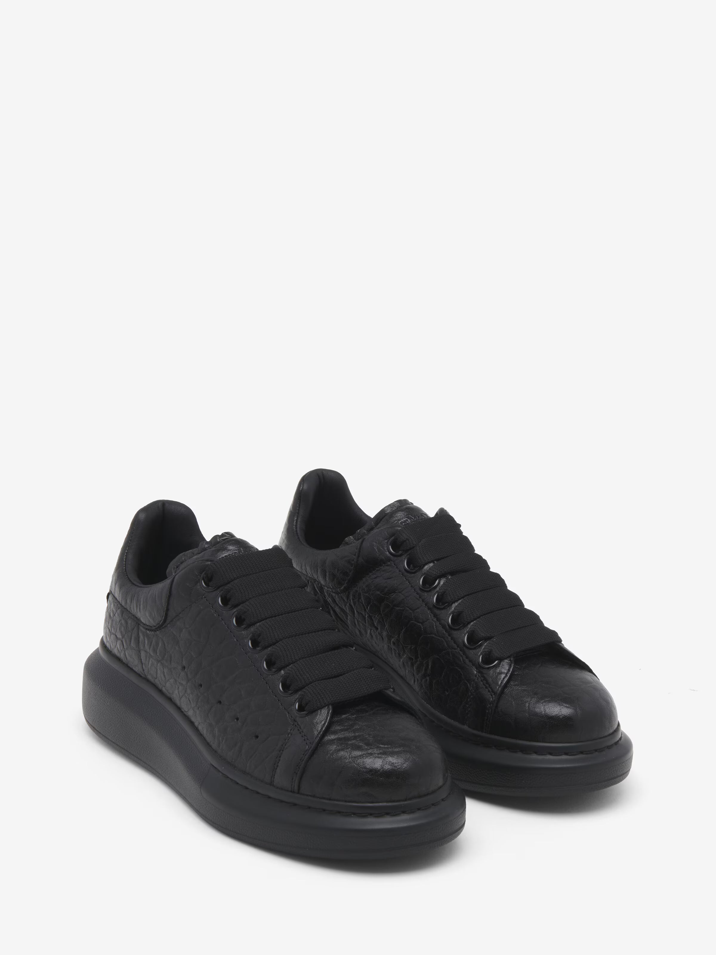 Alexander McQueen Men's Oversized Sneaker in Black