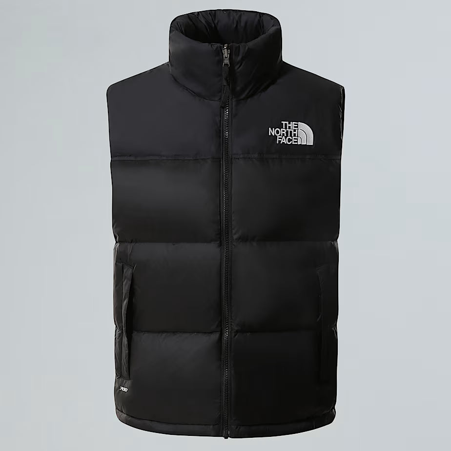 The North Face Dames 1996 Retro Nuptse Dons Gilet Gerecycled TNF Zwart
