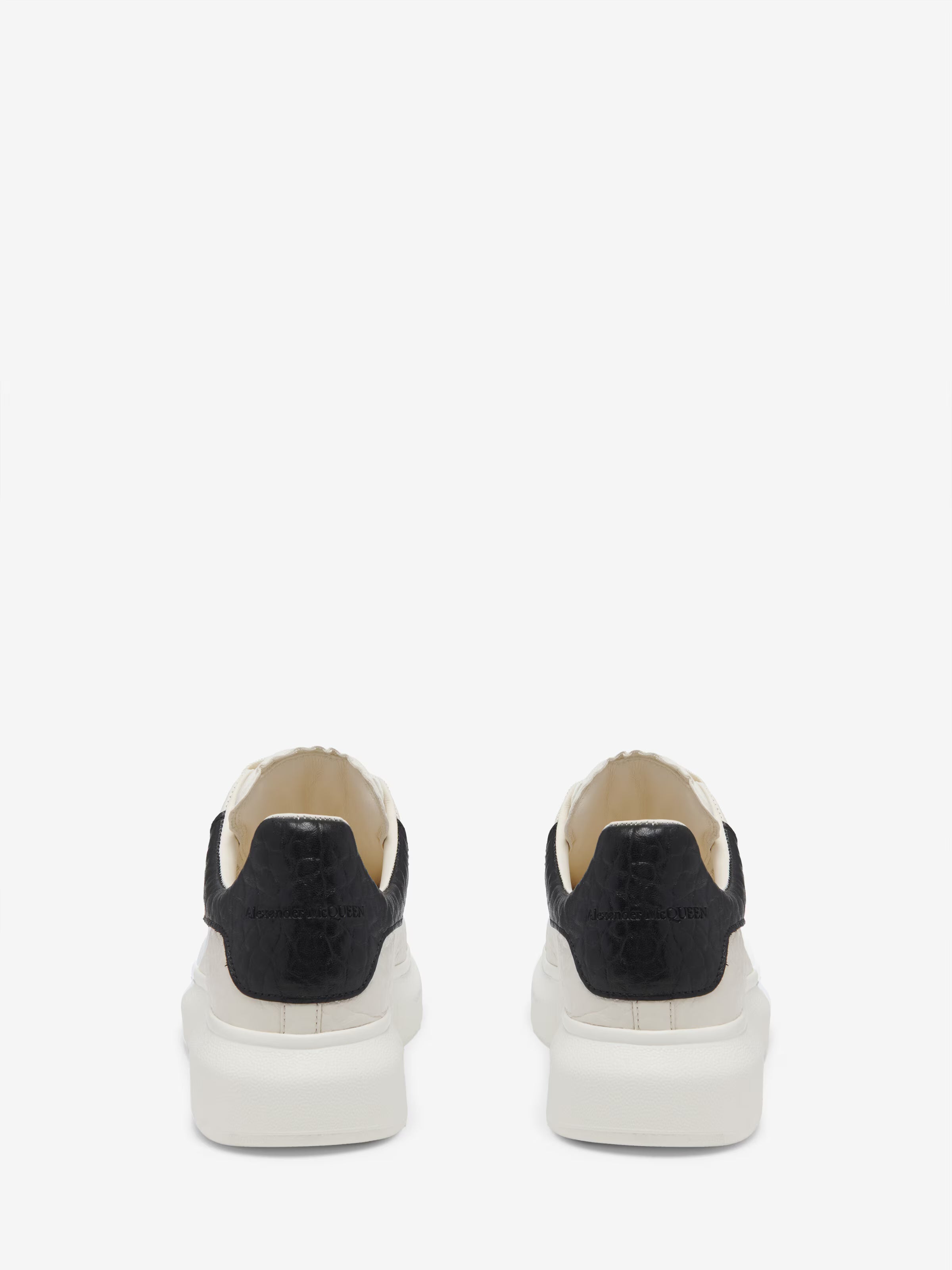 Men's Oversized Sneaker in Off White/Black