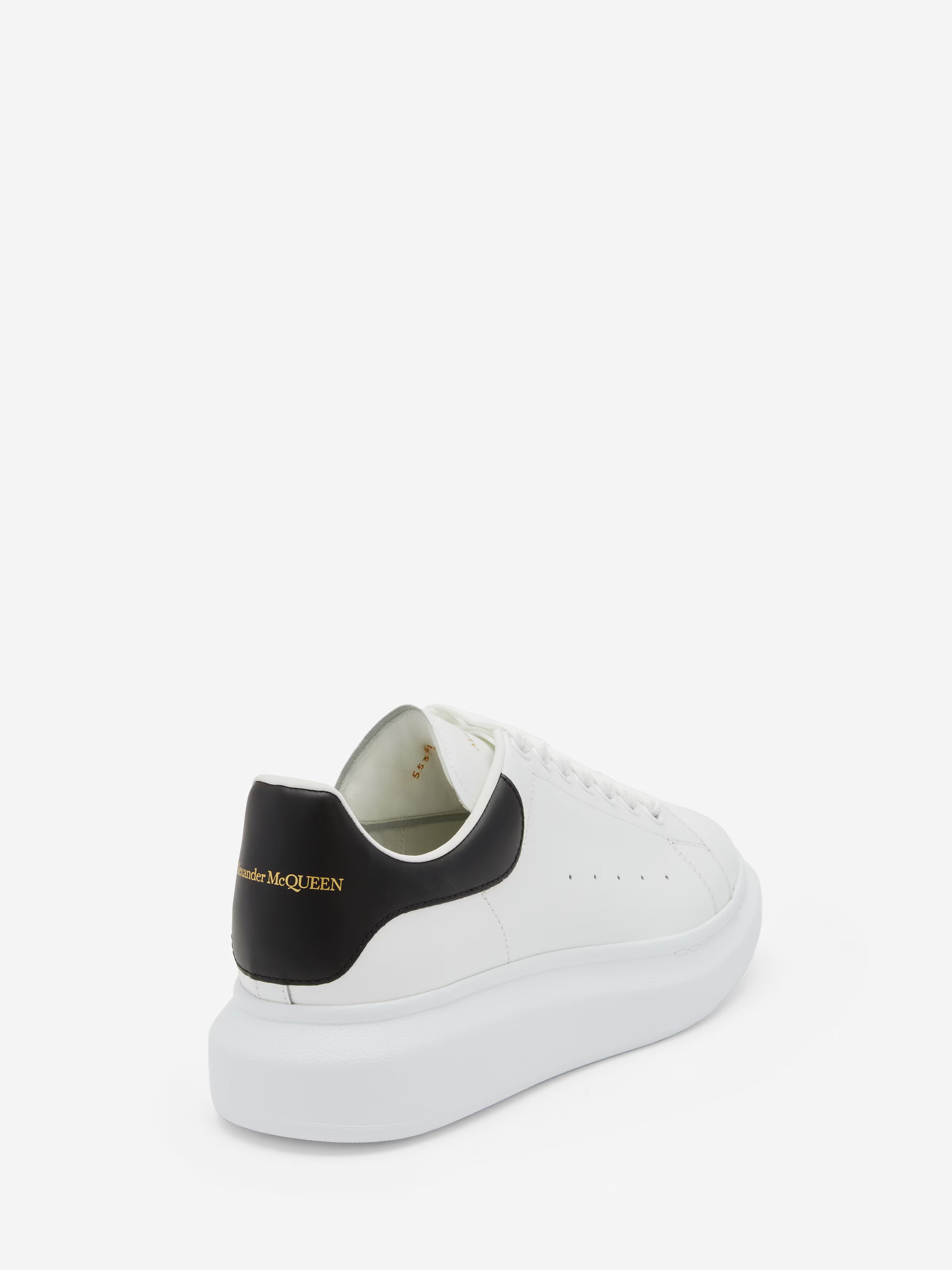 Men's Oversized Sneaker in White/Black