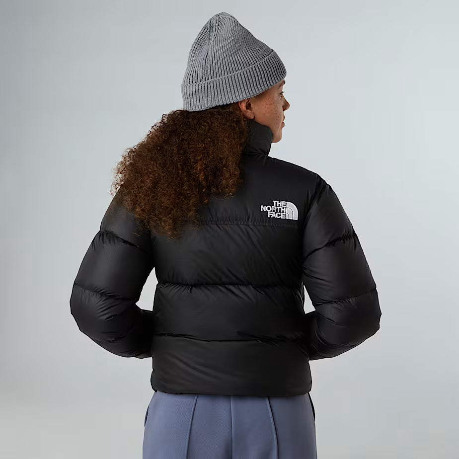 The North Face 女款 1996 复古 Nuptse 夹克 TNF 黑色-再生羽绒