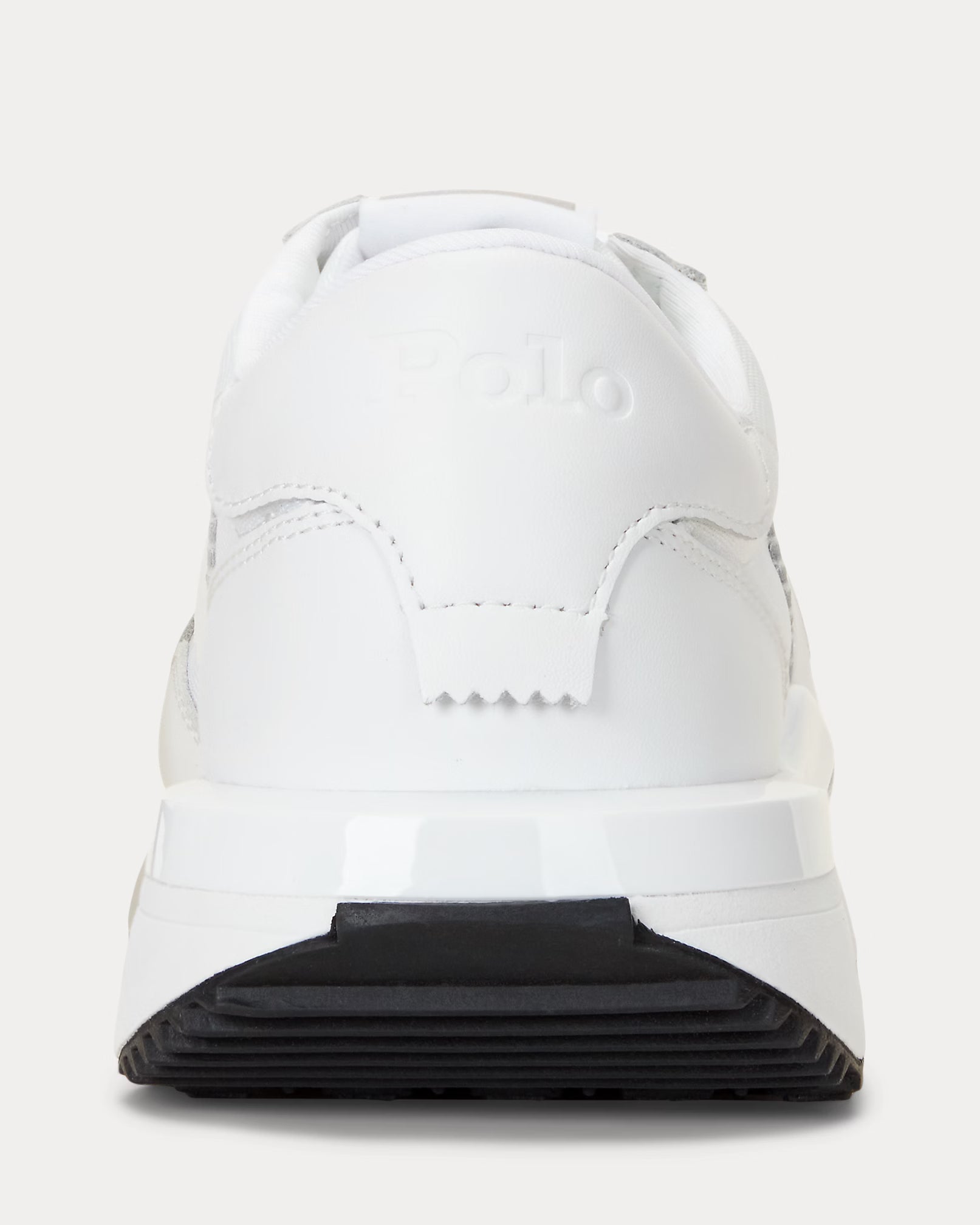 Ténis Femininos Ralph Lauren Train 89 em Pele e Oxford