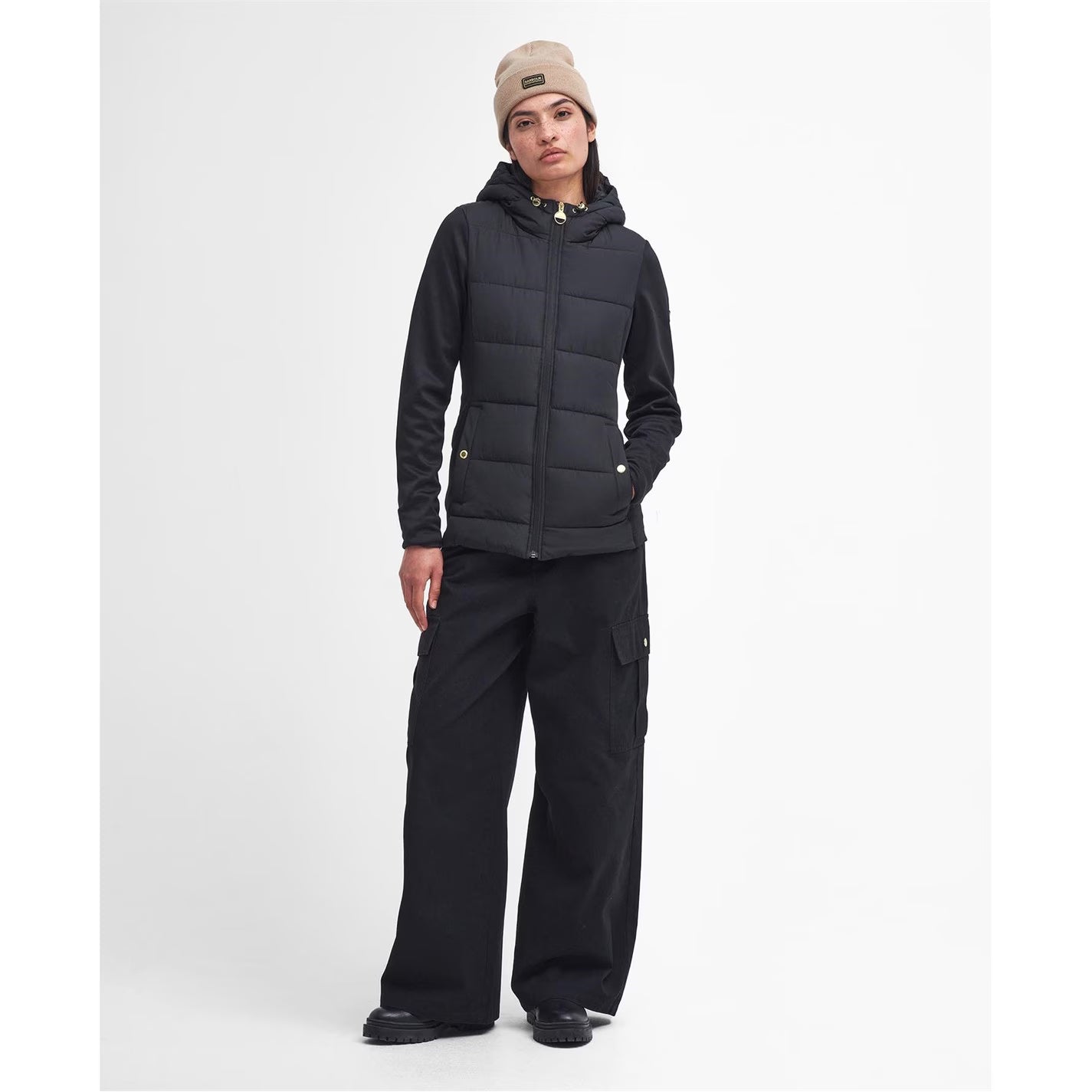 Barbour International Bondar Pikowana Bluza Dresowa