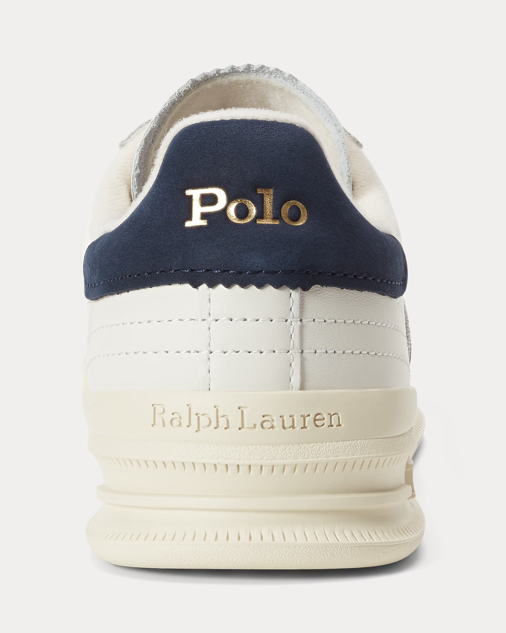 Dames Heritage Aera leren-suède sneaker