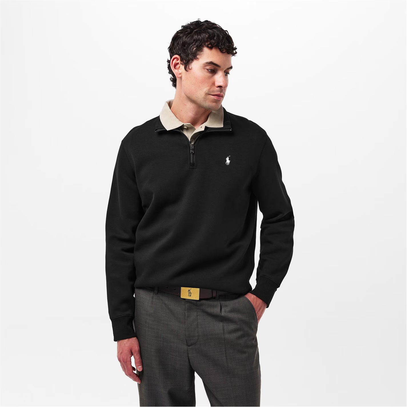Ralph Lauren Tech quarter Zip Fleece