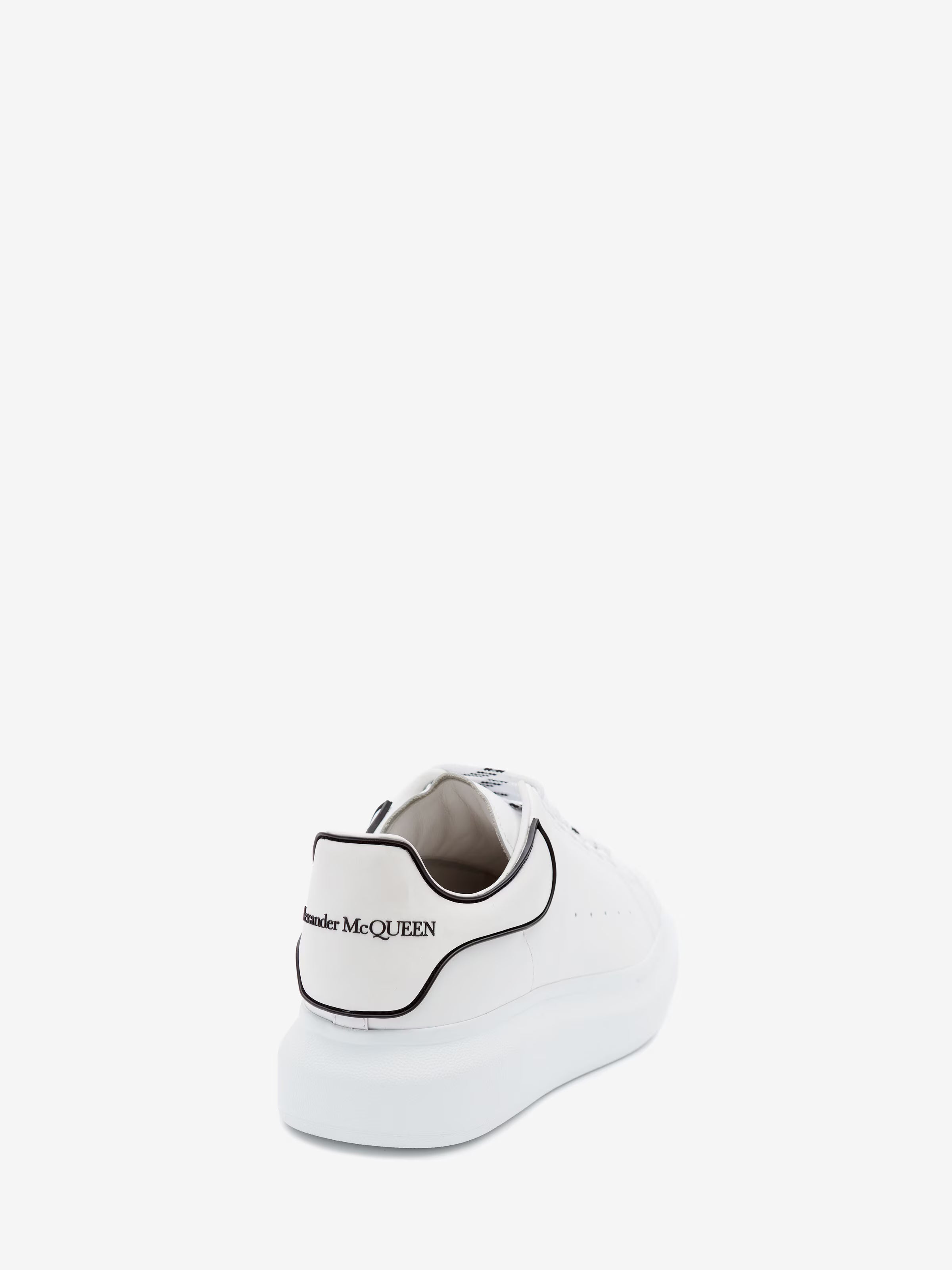 Men's Oversized Sneaker in White/Black