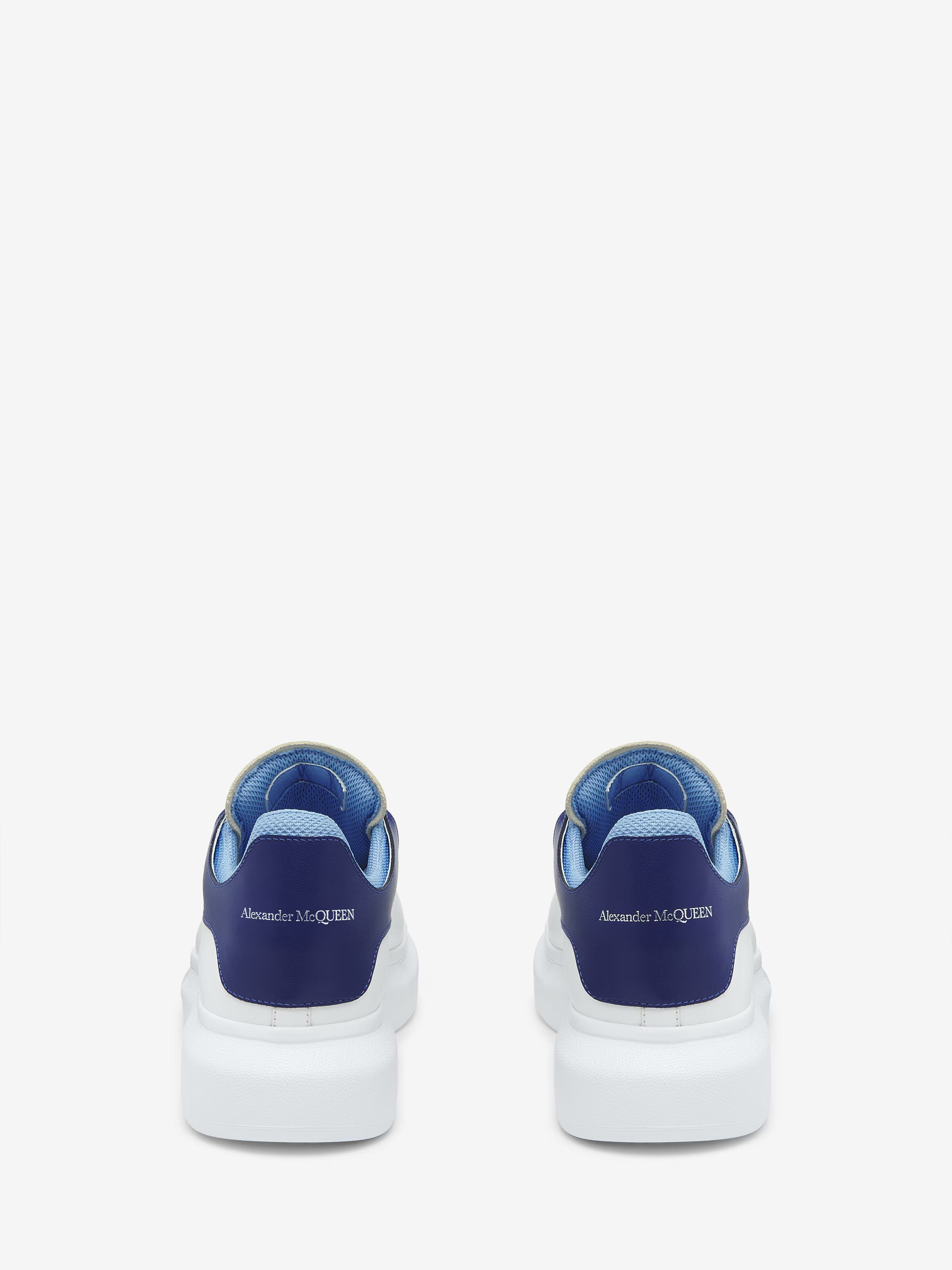 Men's Oversized Sneaker in White/Blue