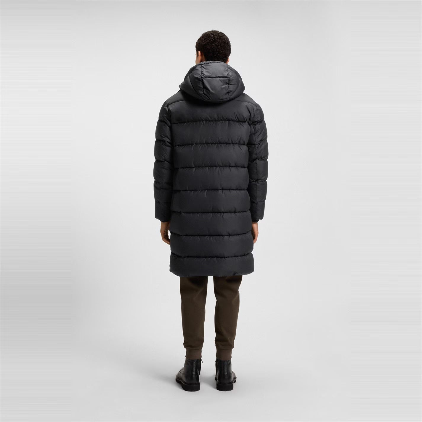 Men's Centre Puff Jacket, Water-repellent