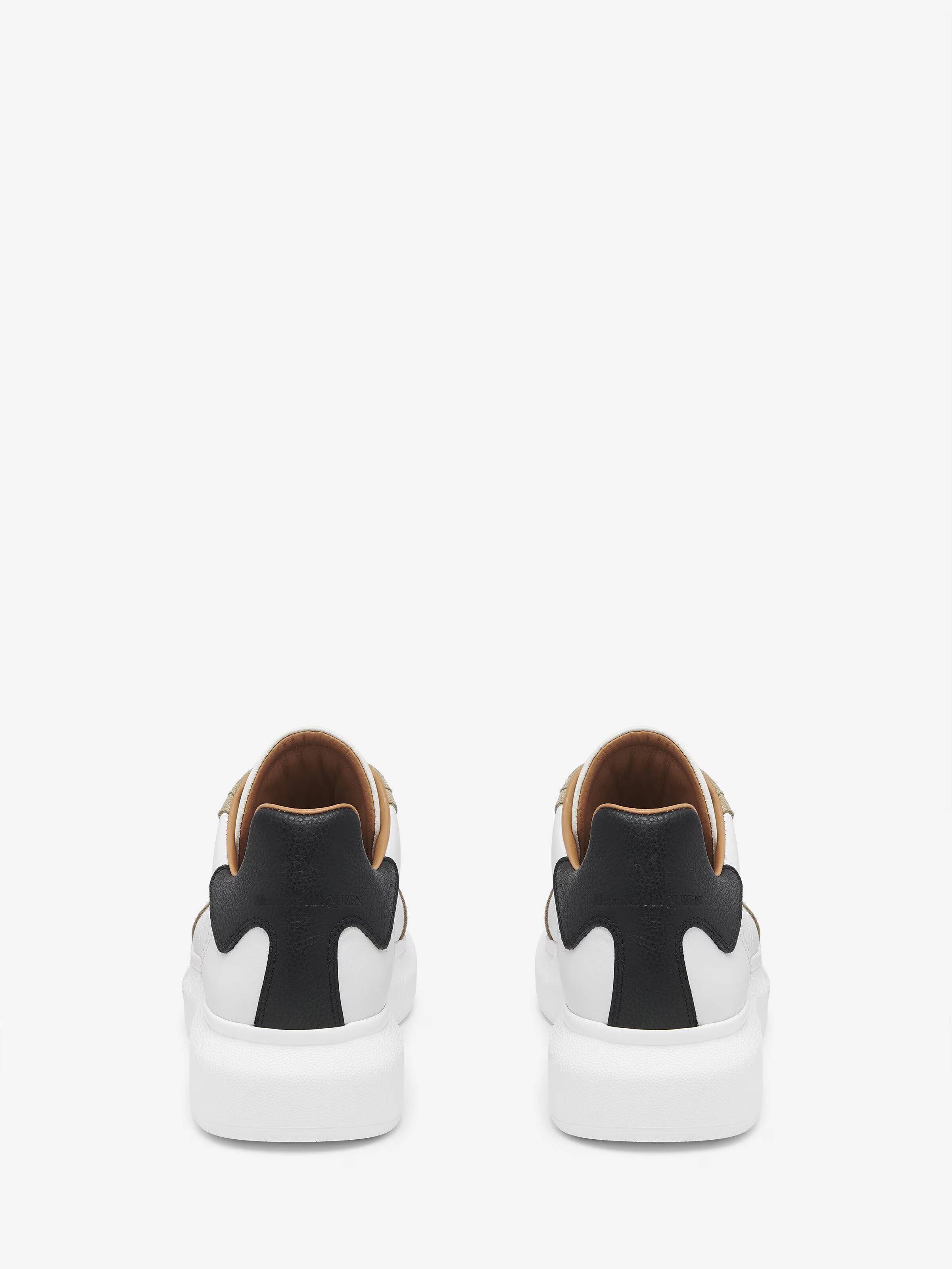 Men's Oversized Retro Sneaker in White/Rock/Black