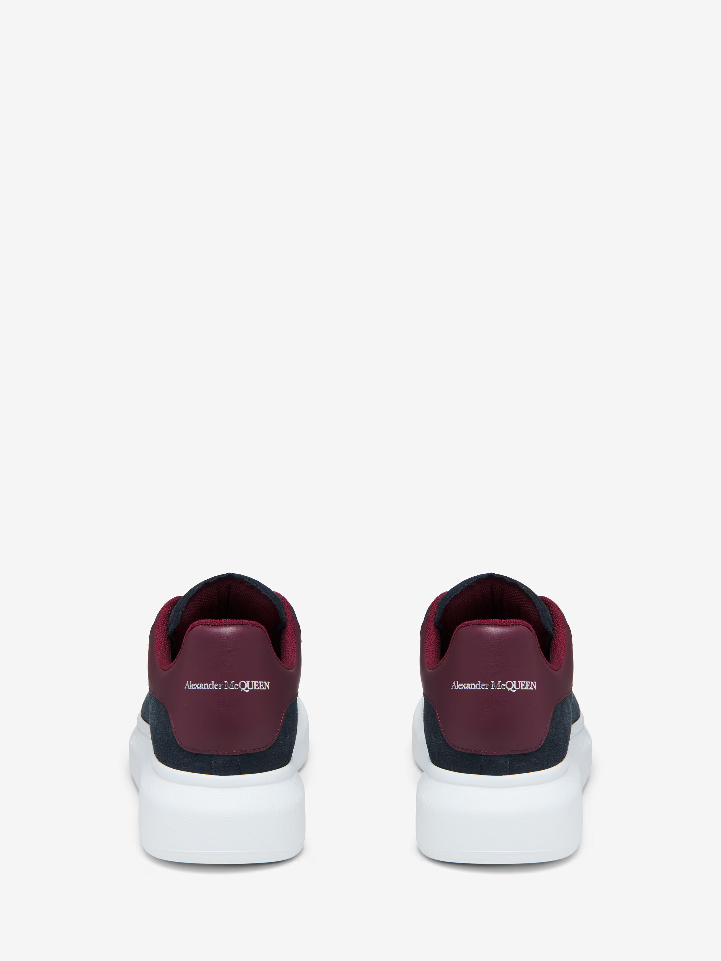 Alexander McQueen Heren Oversized Sneaker in Blauw/Bordeaux
