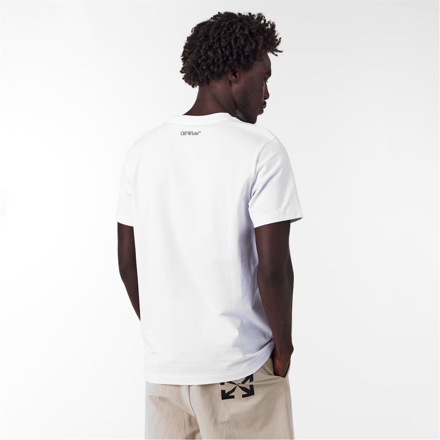 T-shirt slim fit Flèche Off-White