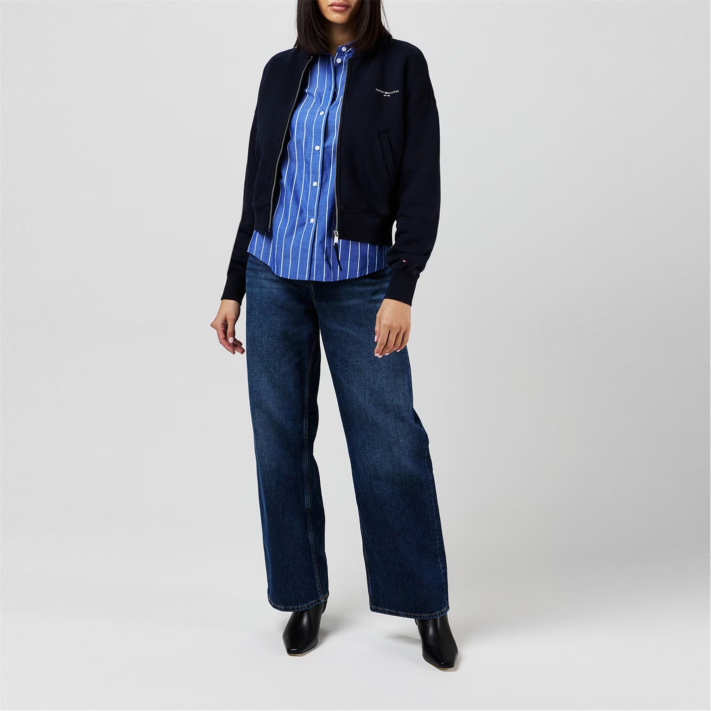 Chaqueta bomber corta mini Tommy Hilfiger