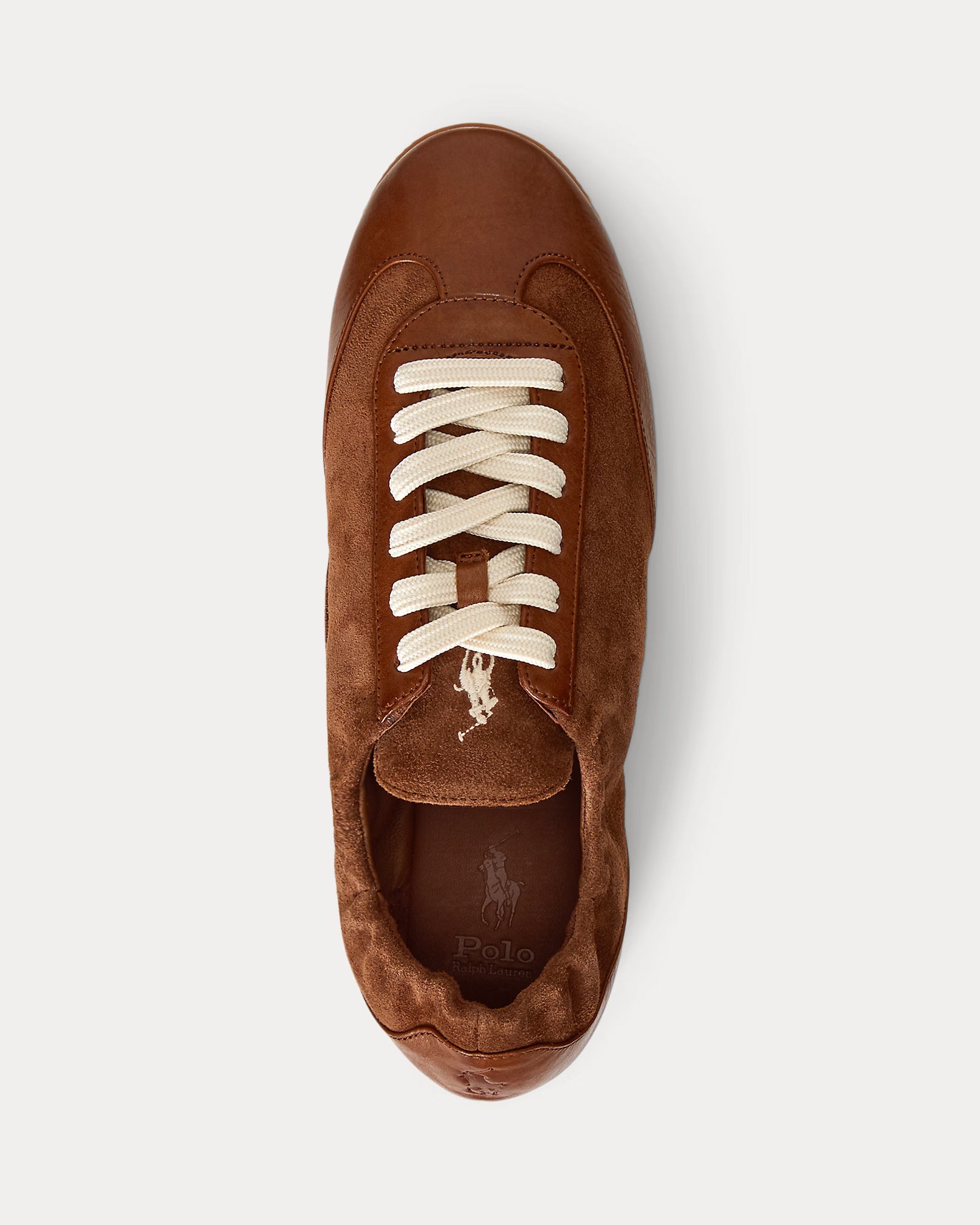 Men's The Leather-Suede Pony Ballerina Trainer