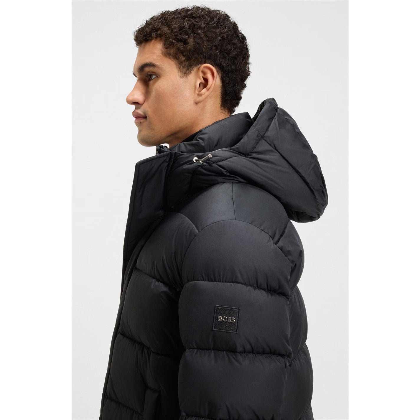 Men's Centre Puff Jacket, Water-repellent