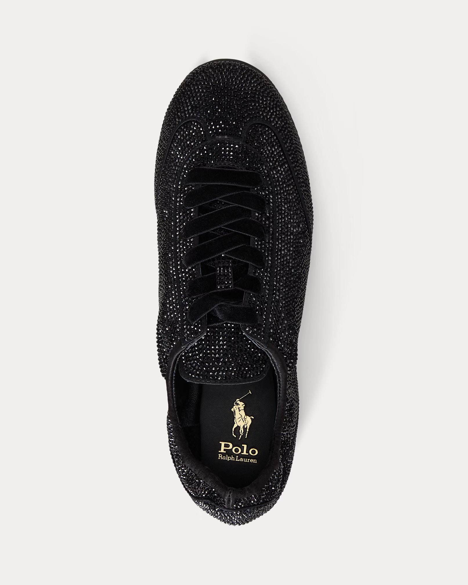 Men's The Crystal-Satin Pony Ballerina Trainer