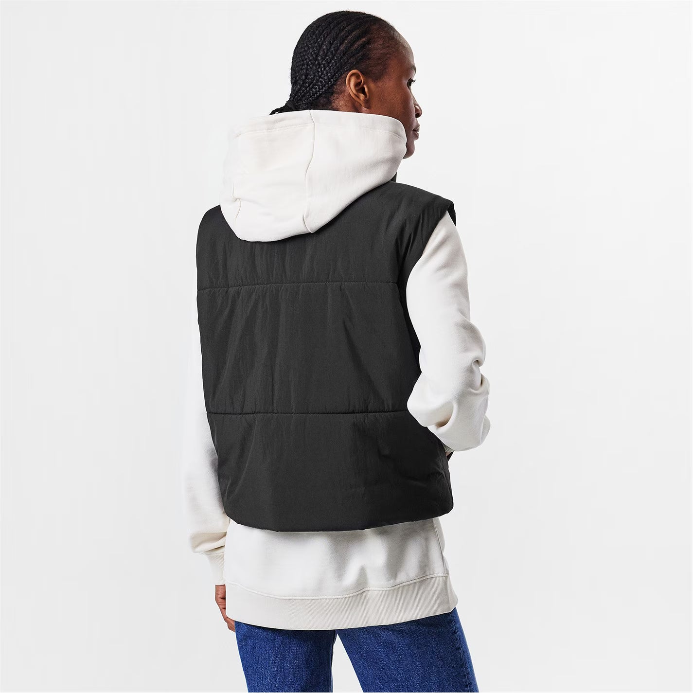 Damesvest met Fae-print