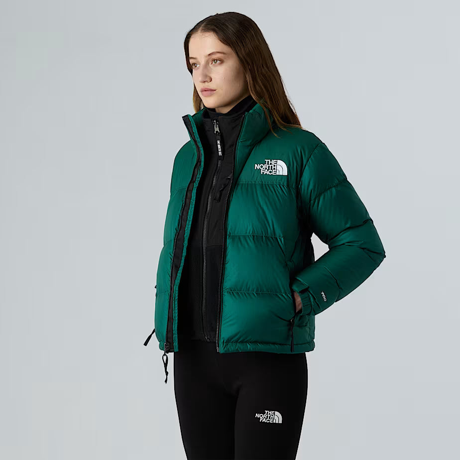 The North Face Dames 1996 Retro Nuptse Jas Jachtgroen
