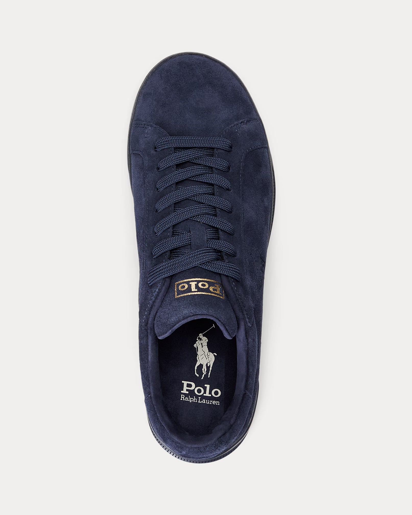 Ralph Lauren Dames Heritage Court II Suède Trainer