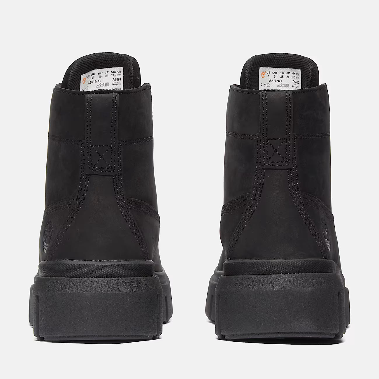Bota Timberland Greyfield Mid con Cordones para Mujer en Negro