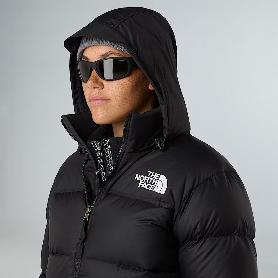 The North Face Dames 1996 Retro Nuptse Jas TNF Zwart-Gerecyclede Dons
