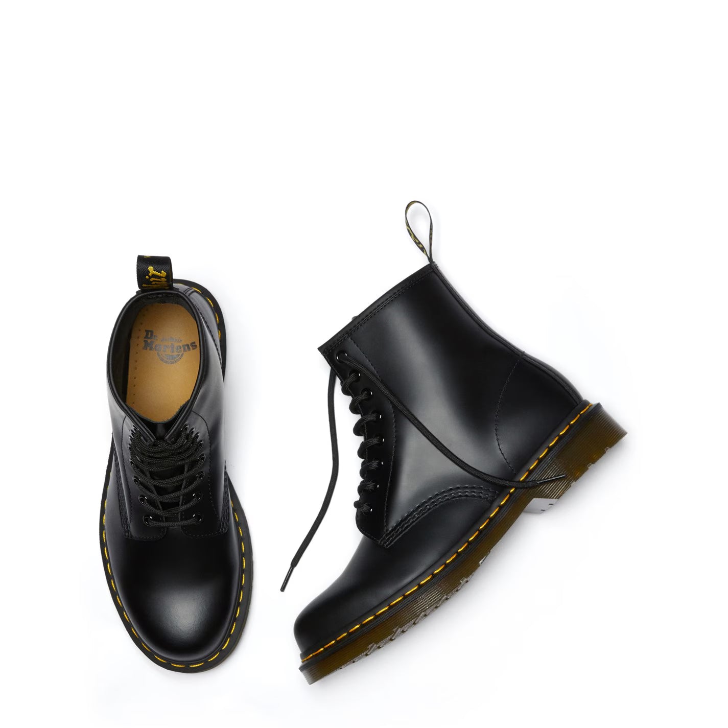 Botas de cuero con cordones Dr Martens 1460