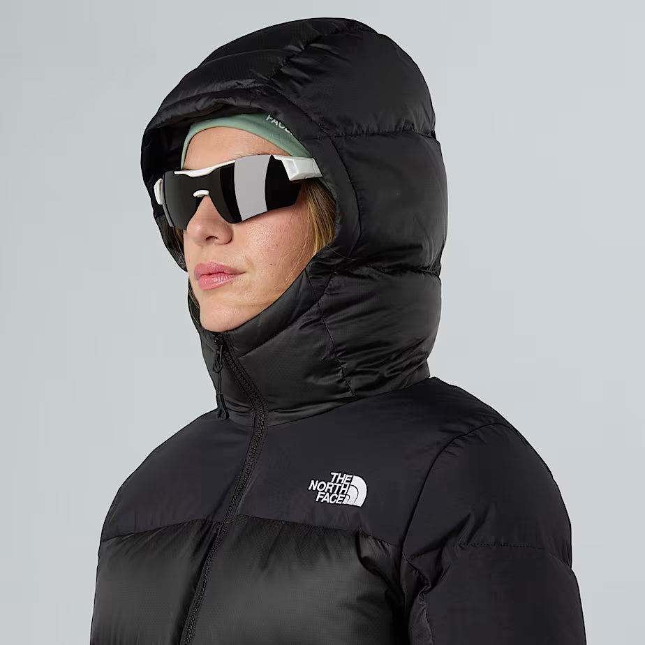 Veste à capuche matelassée Diablo Down 2.0 pour femme The North Face, noir chiné TNF - noir TNF