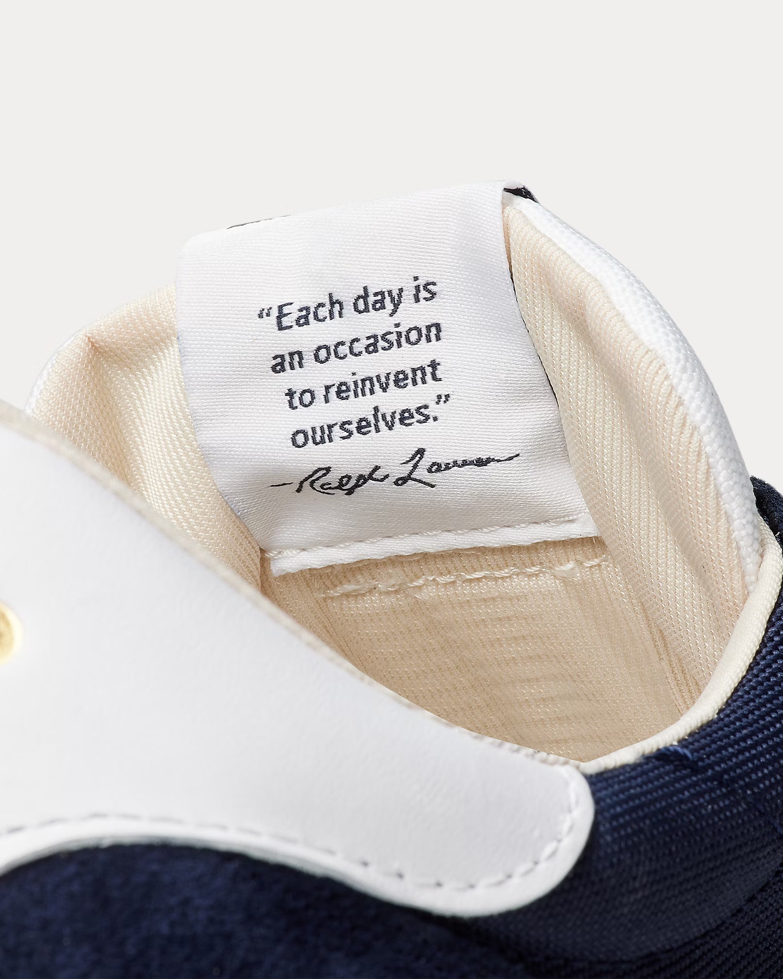 Baskets Train 89 en daim et oxford pour femmes Ralph Lauren