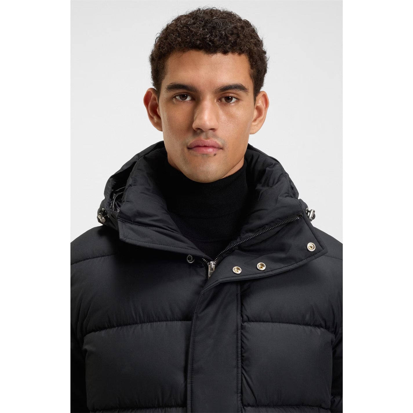 Men's Centre Puff Jacket, Water-repellent