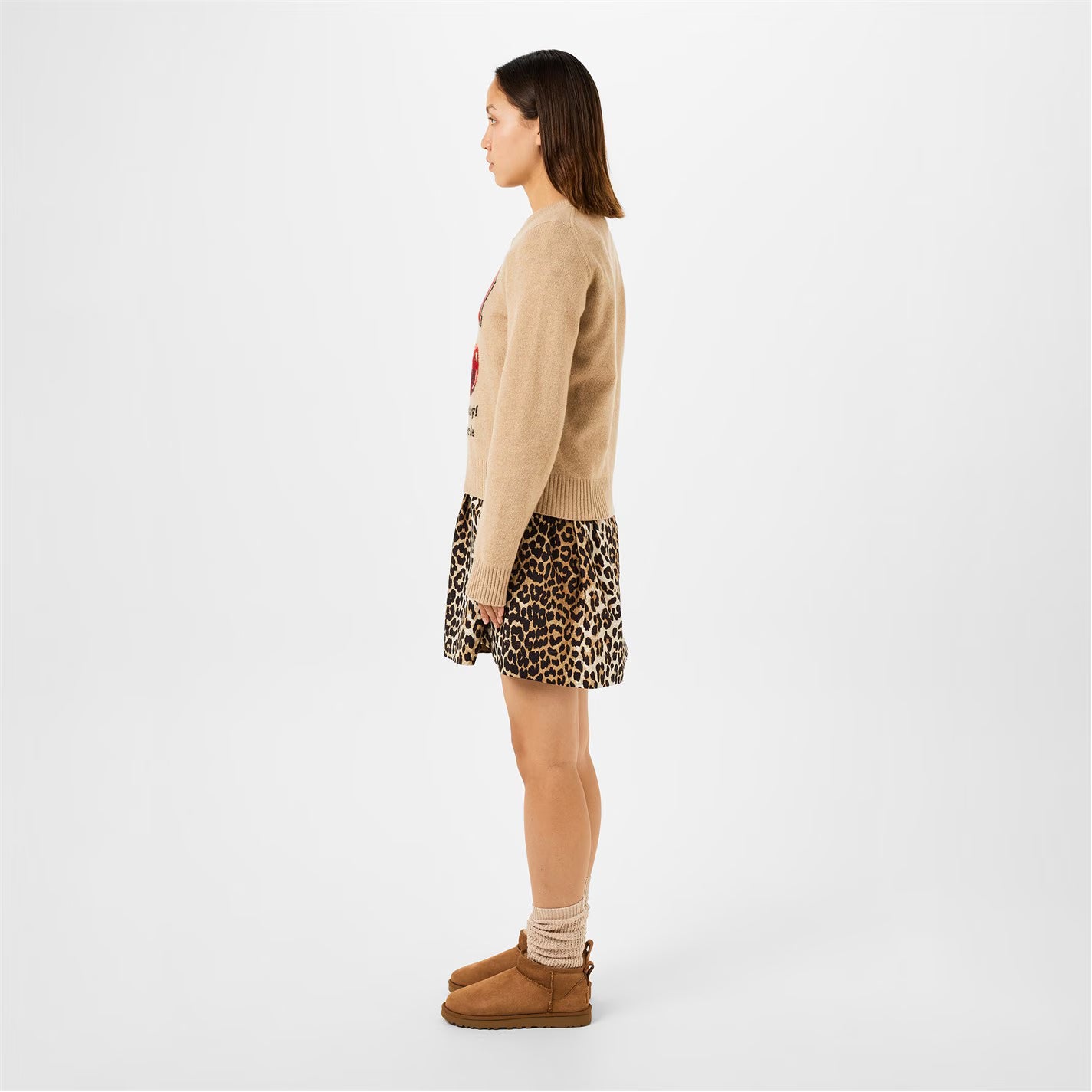 Ultra mini nauwsluitende laarsjes voor dames